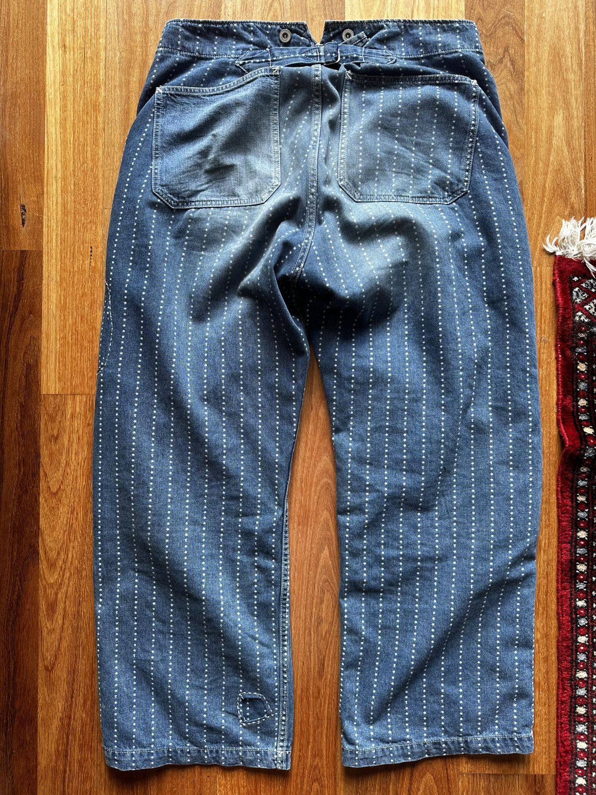 Full Count & Co. Full Count Jeans - 1138HW Star Wabash Workers Pants HW - 34 Size US 34 / EU 50 - 5 Thumbnail
