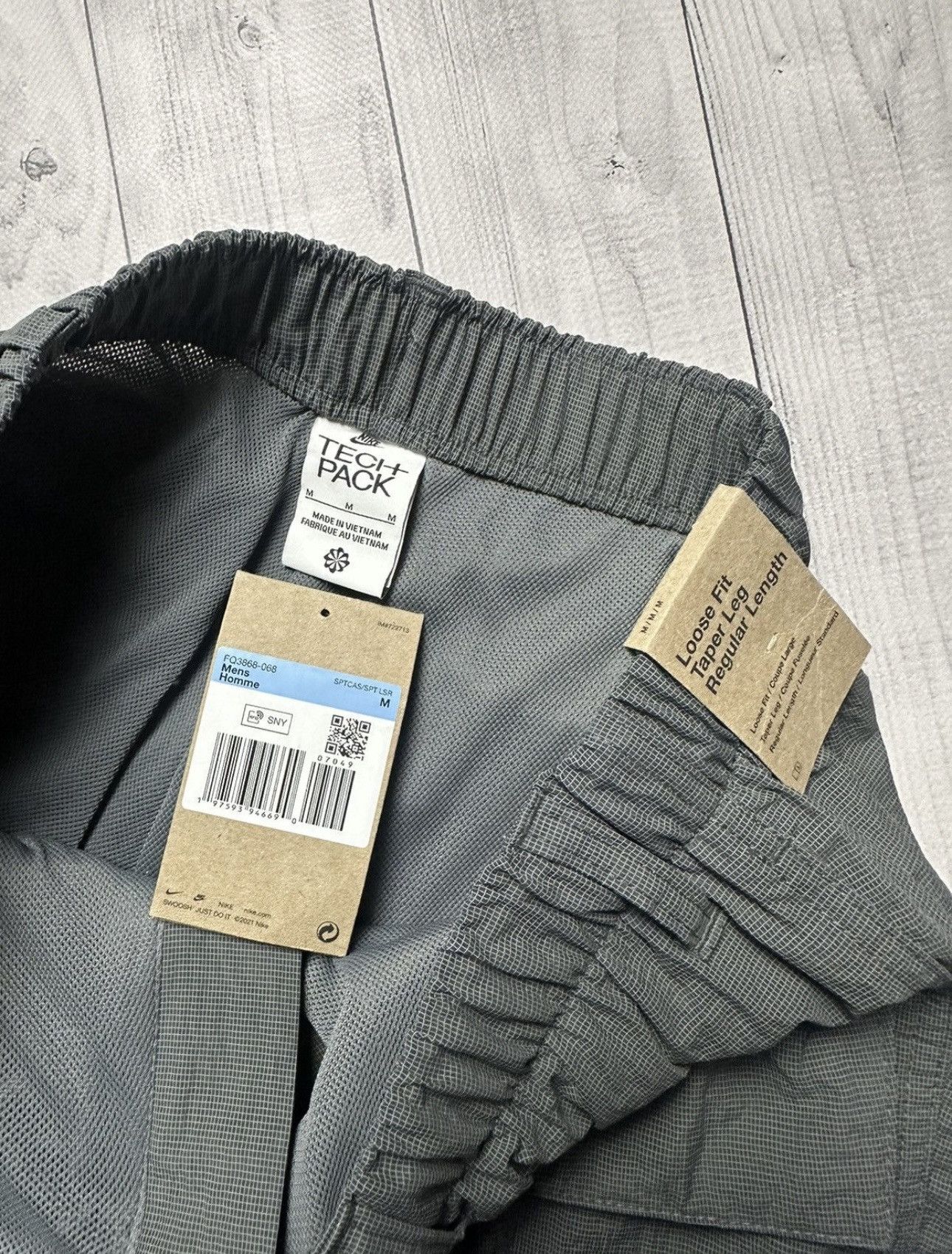 Nike Nike Tech Pack drill pants multi pocket Avant-garde Y2K M Size US 32 / EU 48 - 3 Thumbnail