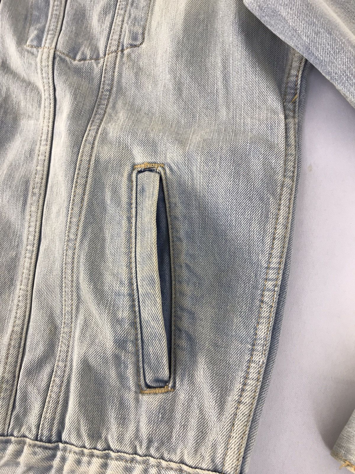 Gap × Vintage Vintage Gap Est1969 Denim Jacket Faded Colour Jeans Size US L / EU 52-54 / 3 - 6 Thumbnail