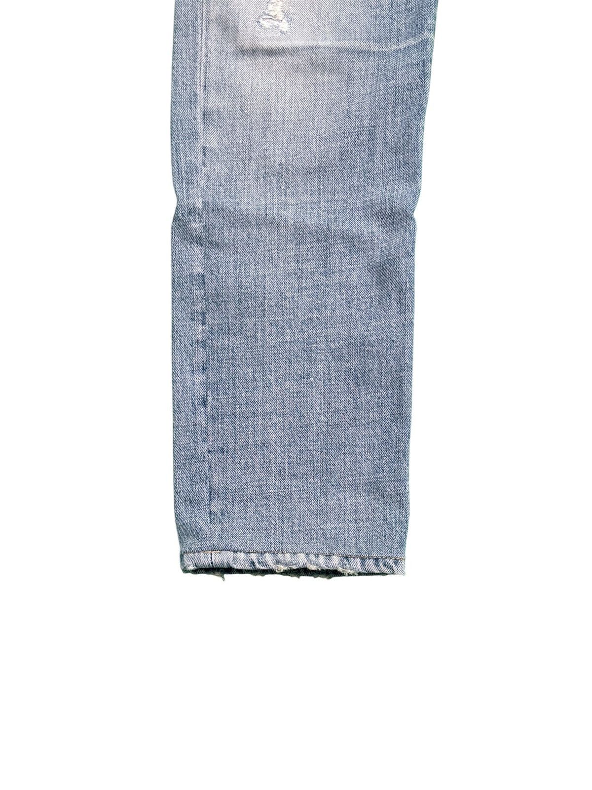Saint Laurent Paris SS16 Surf Sound Knee Repair Denim Size US 32 / EU 48 - 4 Thumbnail