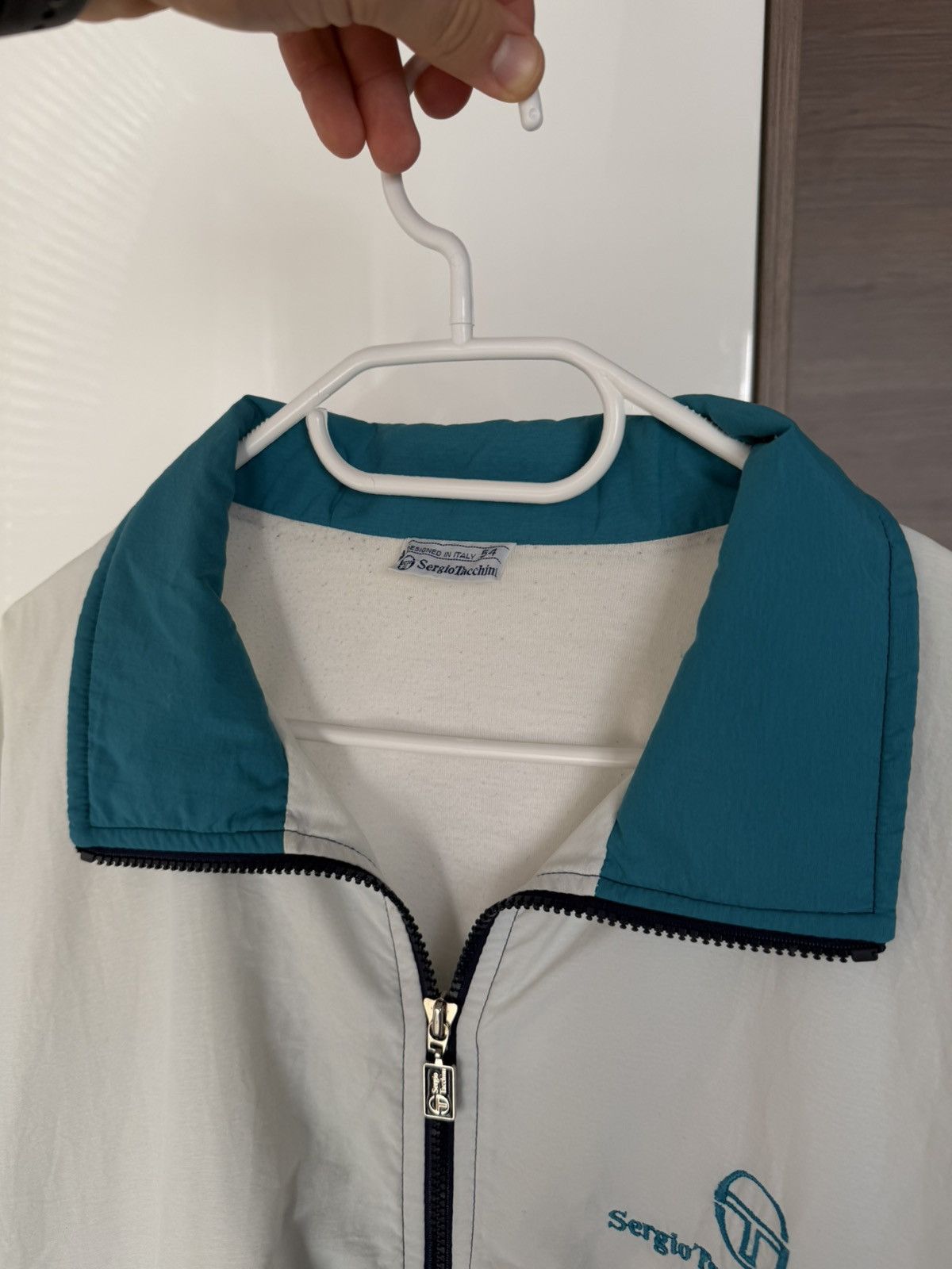 Sergio Tacchini Sergio Tacchini Vintage Italian Style Windbreaker Size US L / EU 52-54 / 3 - 5 Thumbnail