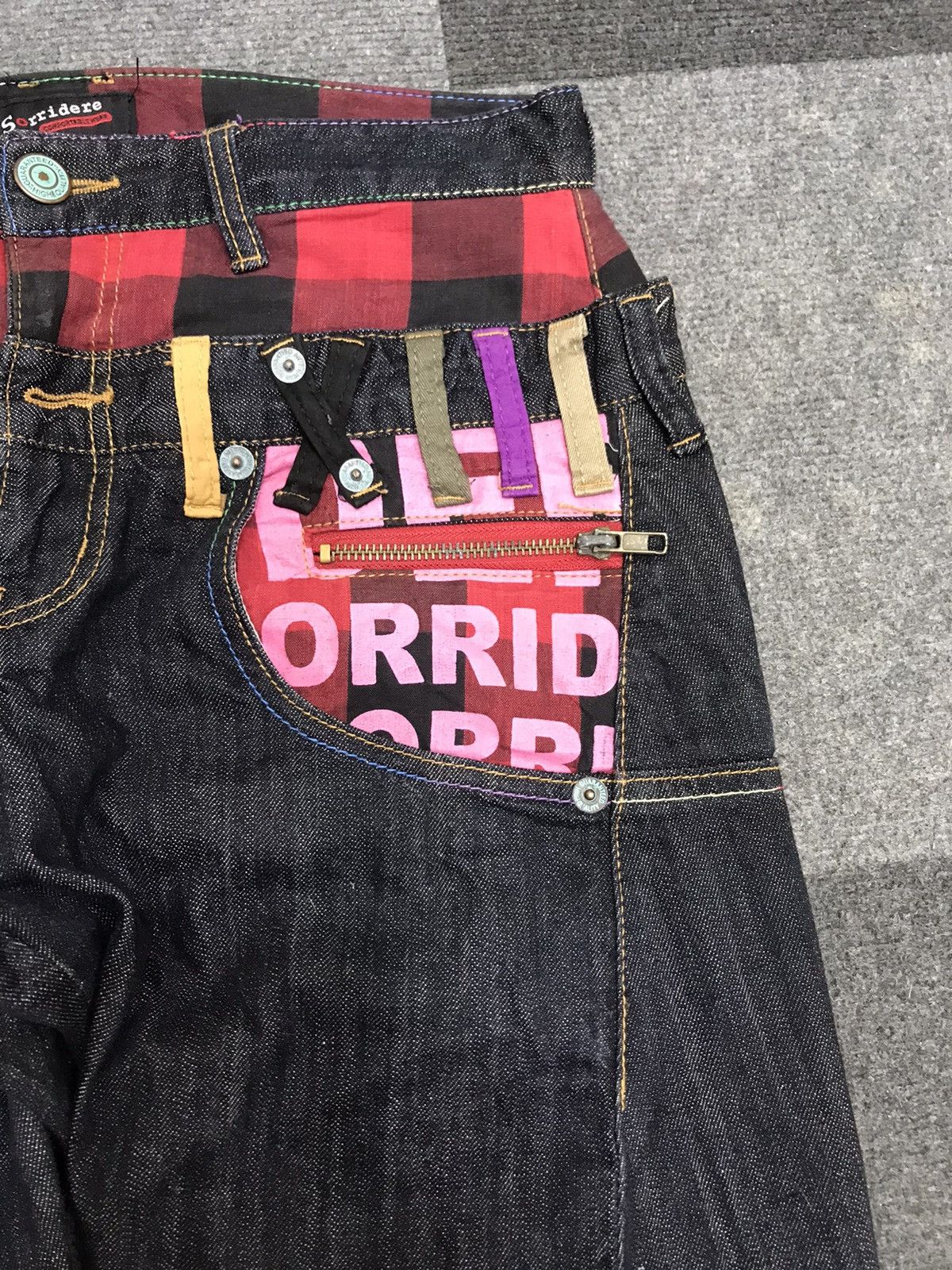 Japanese Brand 💥DOUBLE WAIST💥Sorridere Twisted Double Waist Denim F448 Size US 30 / EU 46 - 4 Thumbnail