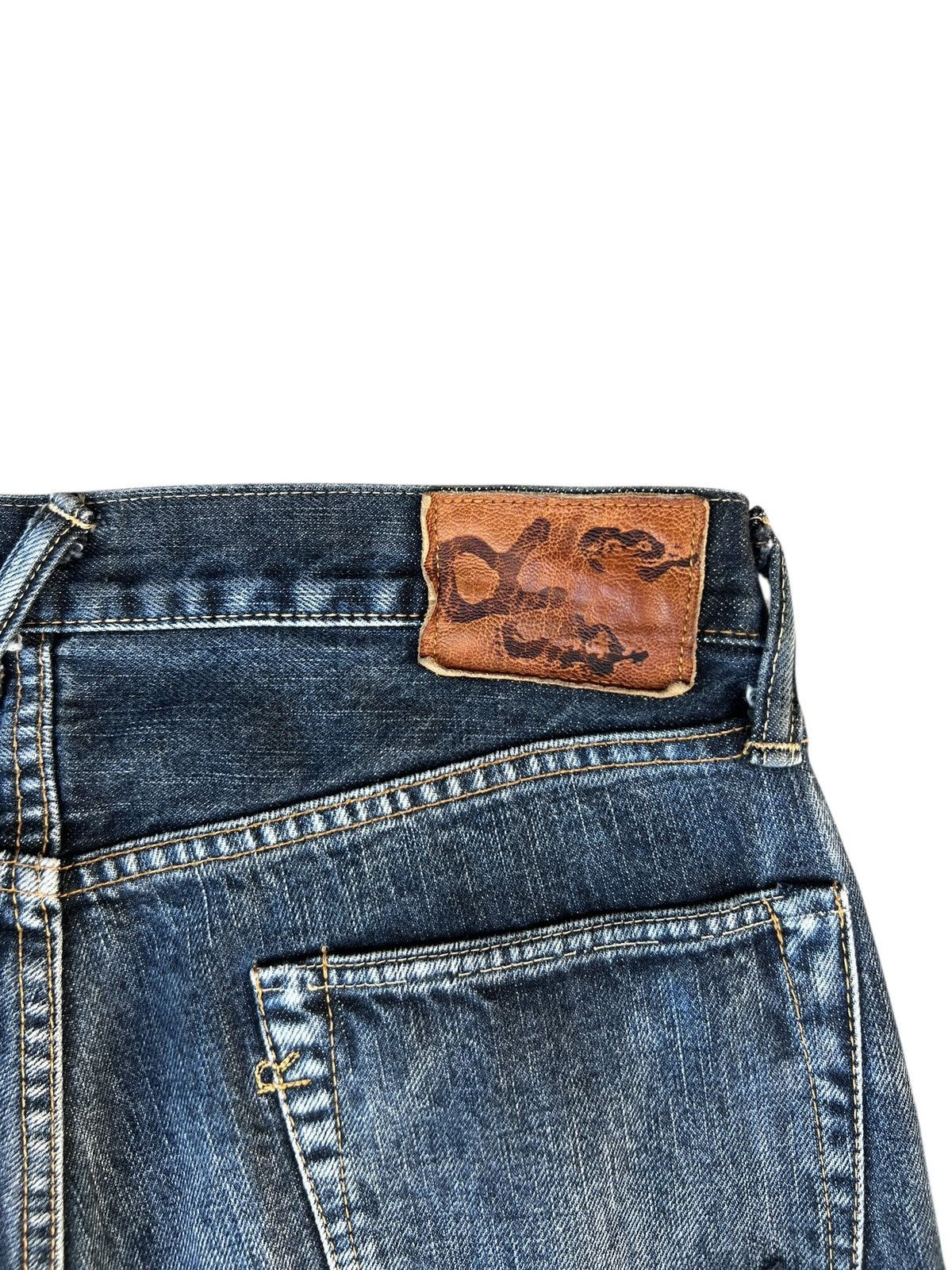 45rpm Vintage 45rpm Distressed Fade Denim Selvedge Jeans Size US 30 / EU 46 - 19 Thumbnail