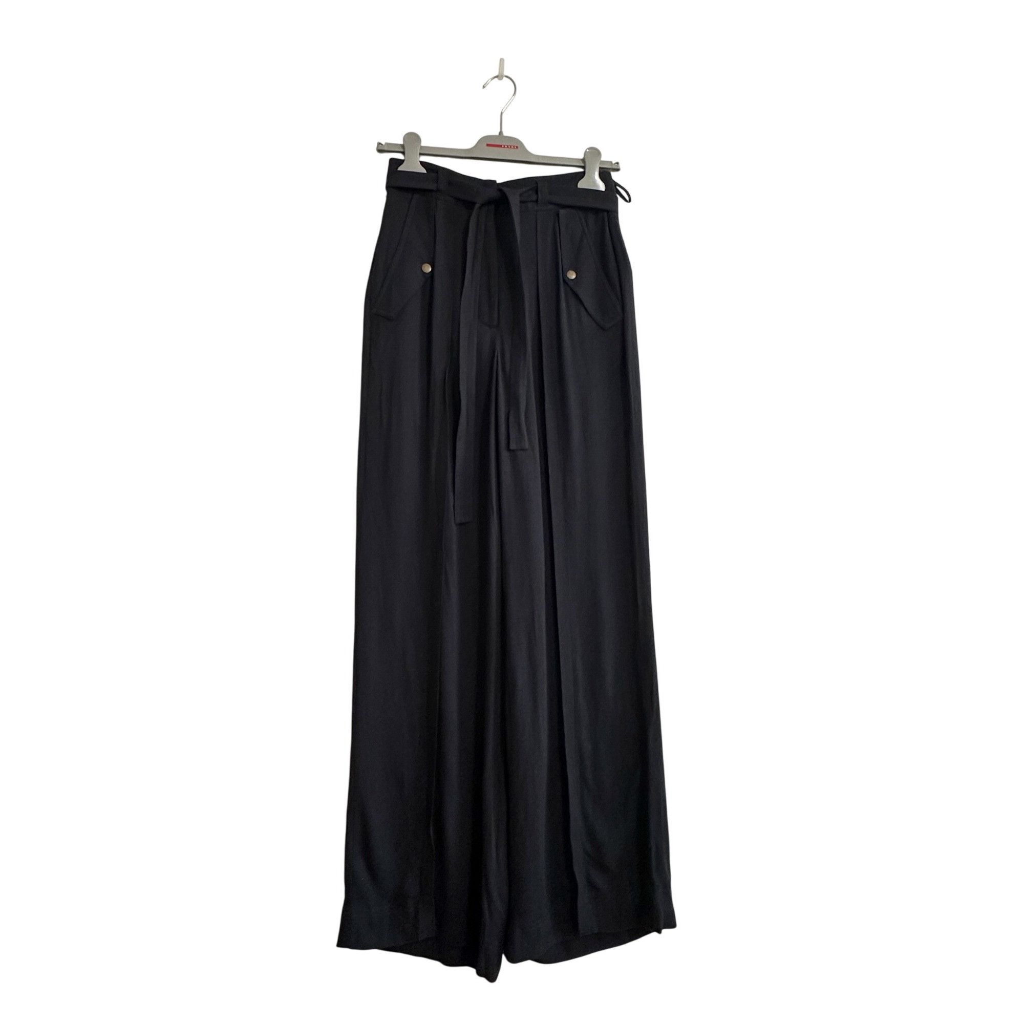 Ulla Johnson Ulla Johnson Alandra Wide Leg Pants Raven Black Size 4 NWT Size 27" / US 4 / IT 40 - 1 Thumbnail