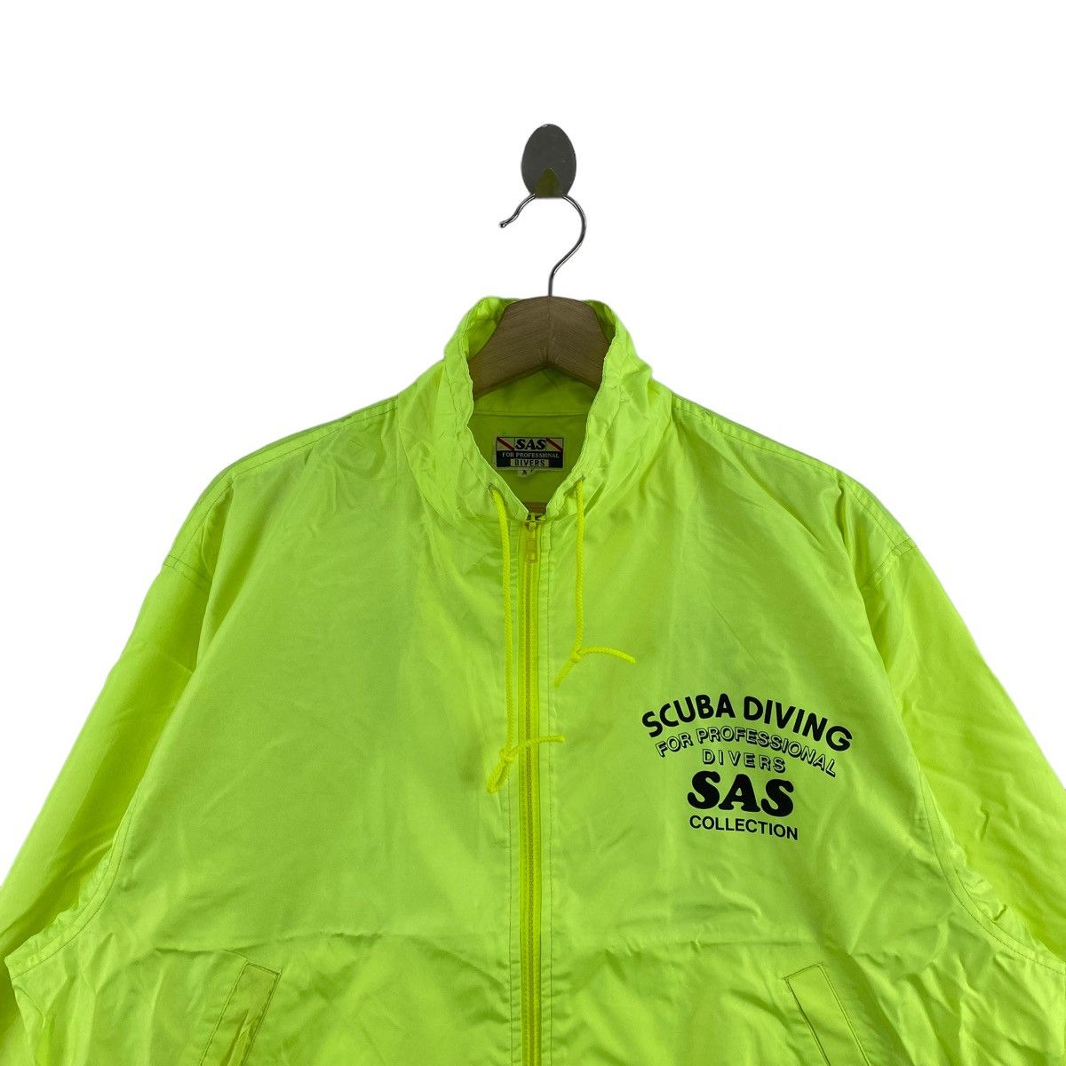Other SAS DIVERS Scuba Diving Green Coach Jacket Size US M / EU 48-50 / 2 - 4 Thumbnail