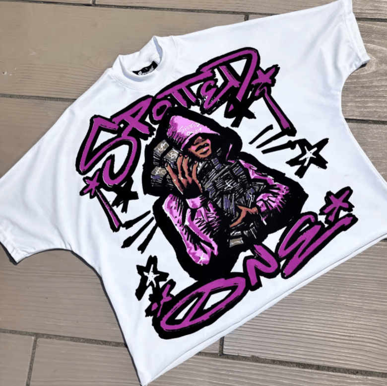 Japanese Brand Y2K Graffiti Printed T-shirt Size US XL / EU 56 / 4 - 4 Thumbnail