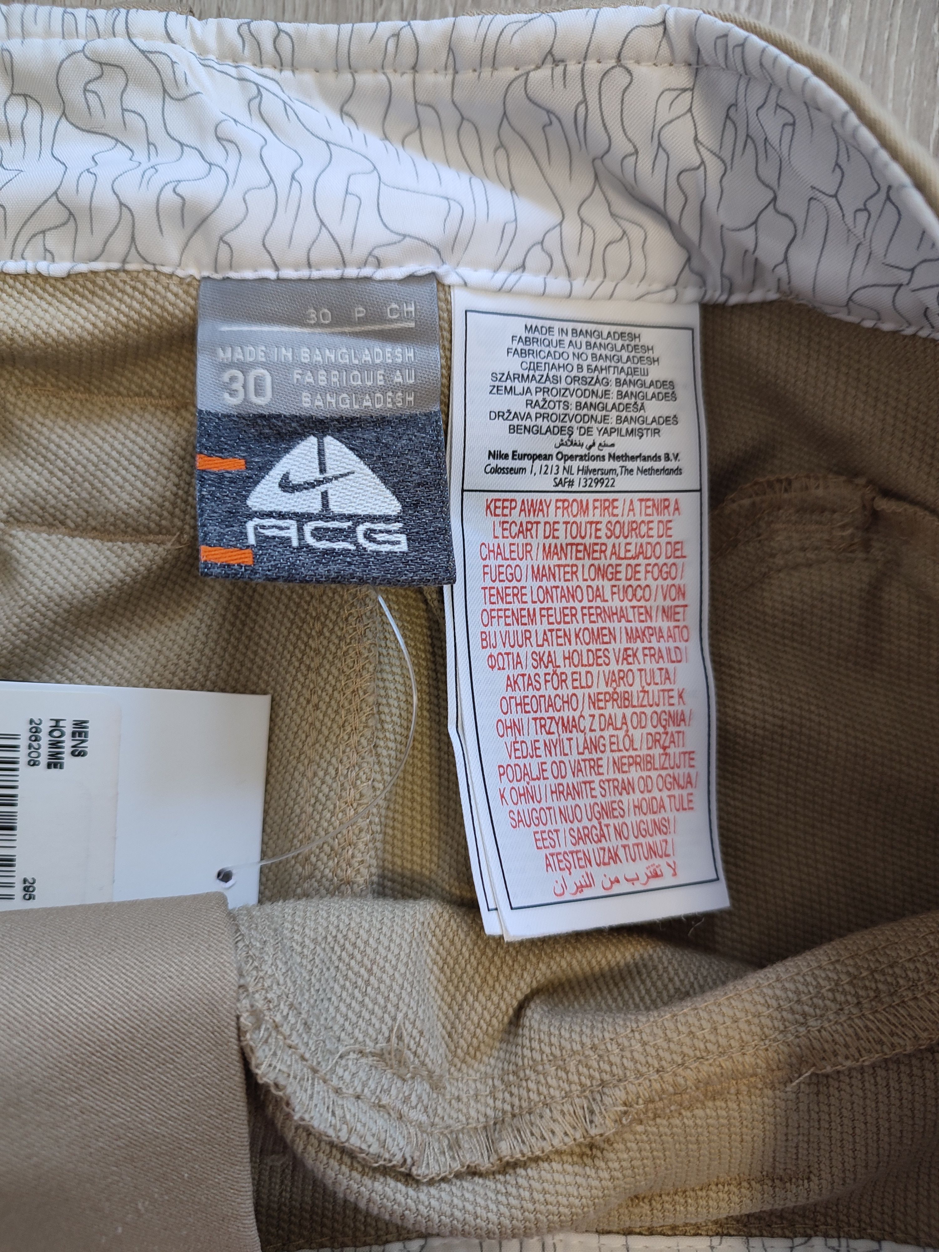 Nike ACG Vintage Nike ACG pants size S Size US 30 / EU 46 - 12 Thumbnail