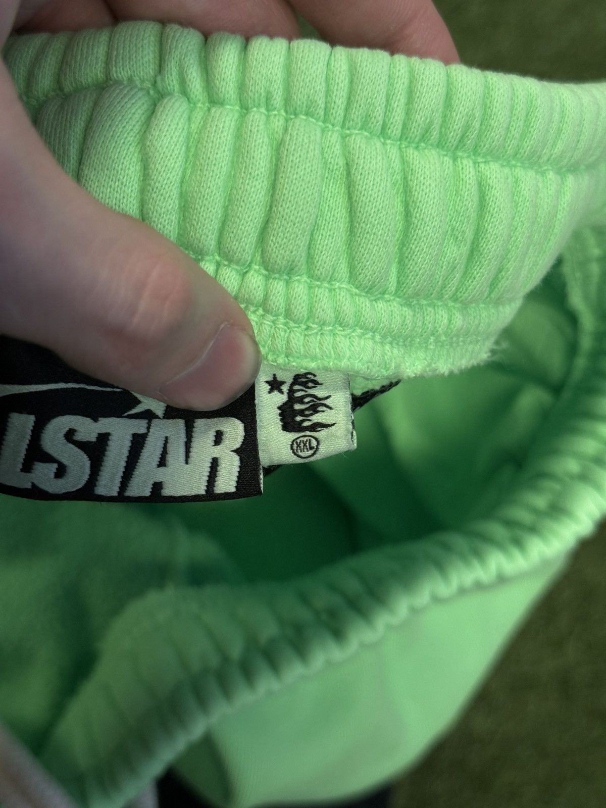 HELLSTAR Hellstar Flame Shorts Green Size XXL (Brand New) Size US 36 / EU 52 - 6 Thumbnail
