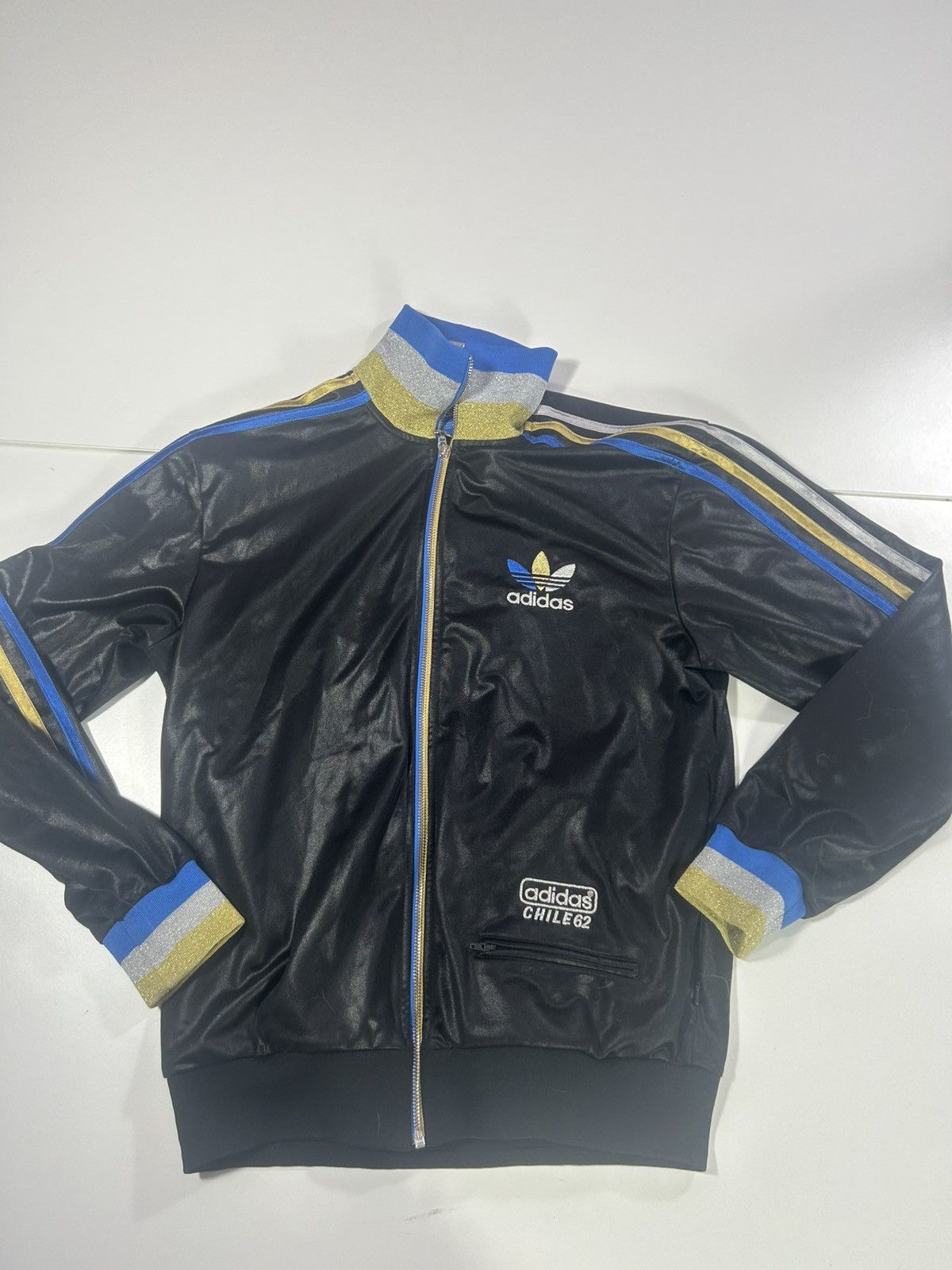 Adidas Small mens Adidas 2011 chile 62 track jacket Size US S / EU 44-46 / 1 - 1 Thumbnail