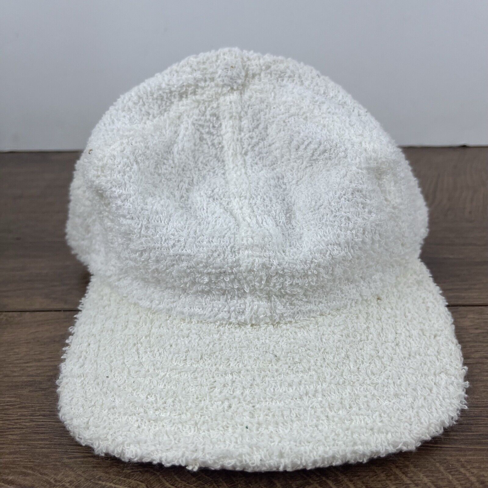 Other Terry Cloth White Hat Terry Adjustable Hat White Hat Adjusta Size ONE SIZE - 5 Thumbnail