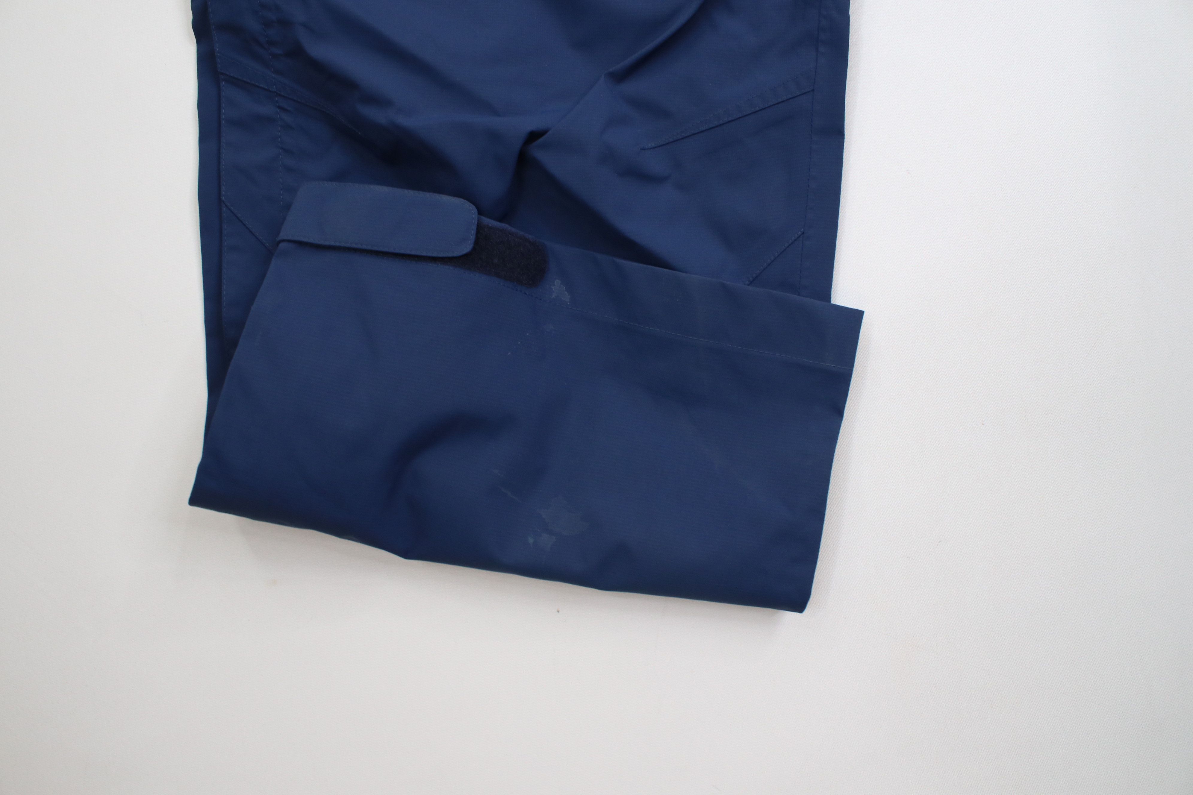 Cabelas × Vintage Vintage Cabelas Knee Wide Leg Waterproof Rain Pants Blue Size US 38 / EU 54 - 6 Thumbnail