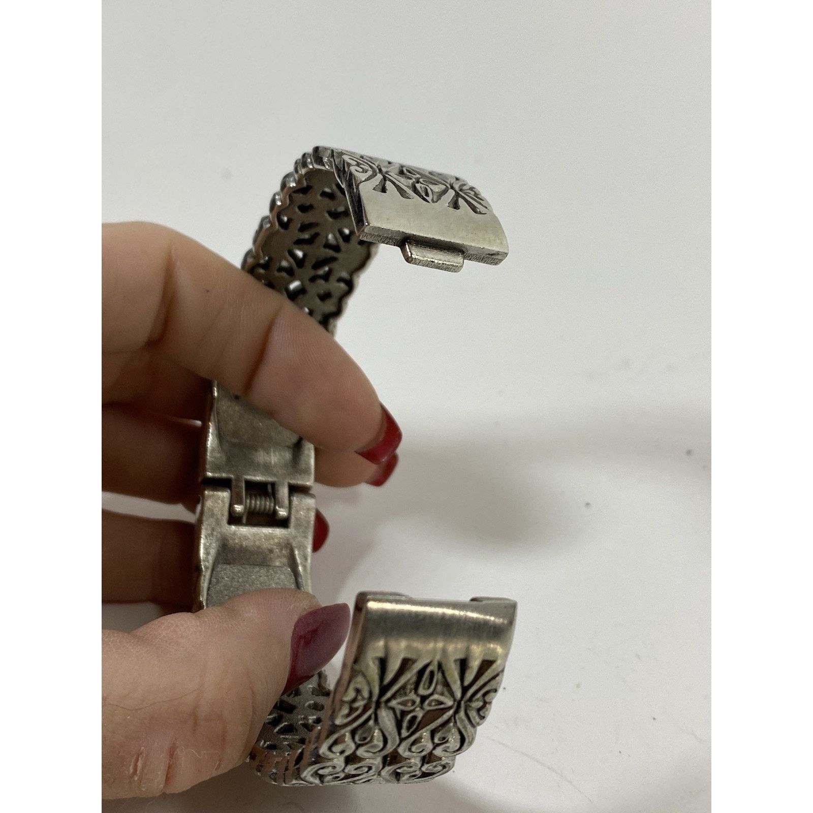Other Stainless Steel Hinged Clamp Bracelet Size ONE SIZE - 6 Thumbnail