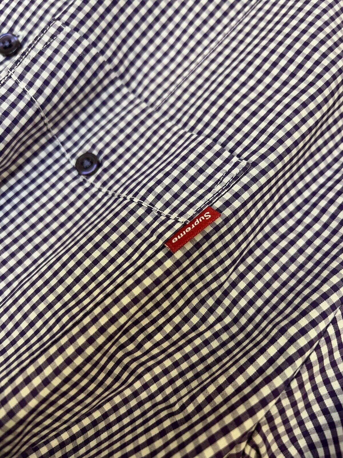 Supreme SUPREME GINGHAM PLAID 4-POCKET BUTTON-UP SHIRT L Size US L / EU 52-54 / 3 - 6 Thumbnail