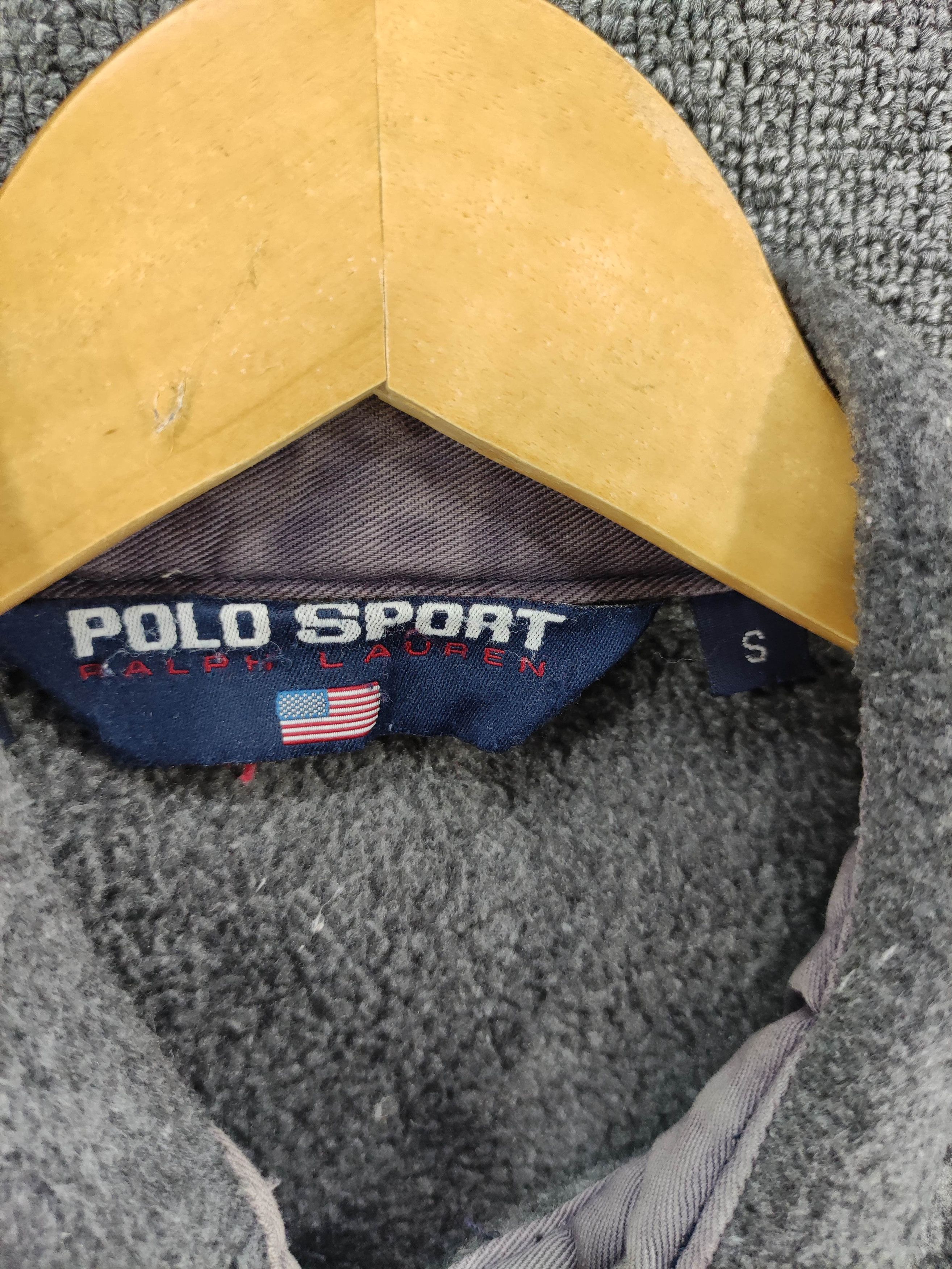 Polo Ralph Lauren Vintage Polo Sport Ralph Lauren Fleece Sweater Jacket Size US M / EU 48-50 / 2 - 6 Thumbnail
