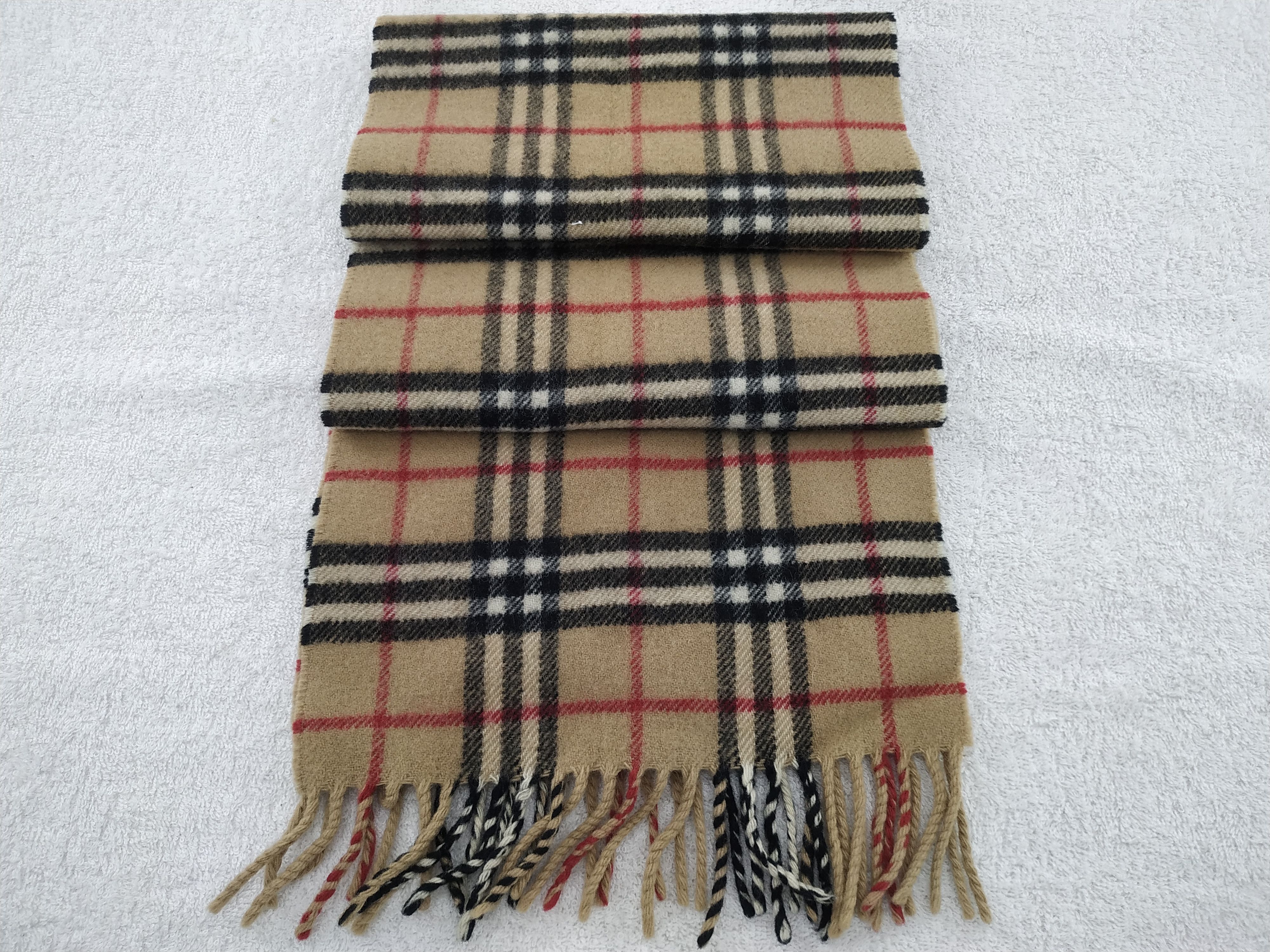 Burberry Vintage Burberry Scarf/Muffler/Neckwear MF492 Size ONE SIZE - 2 Thumbnail