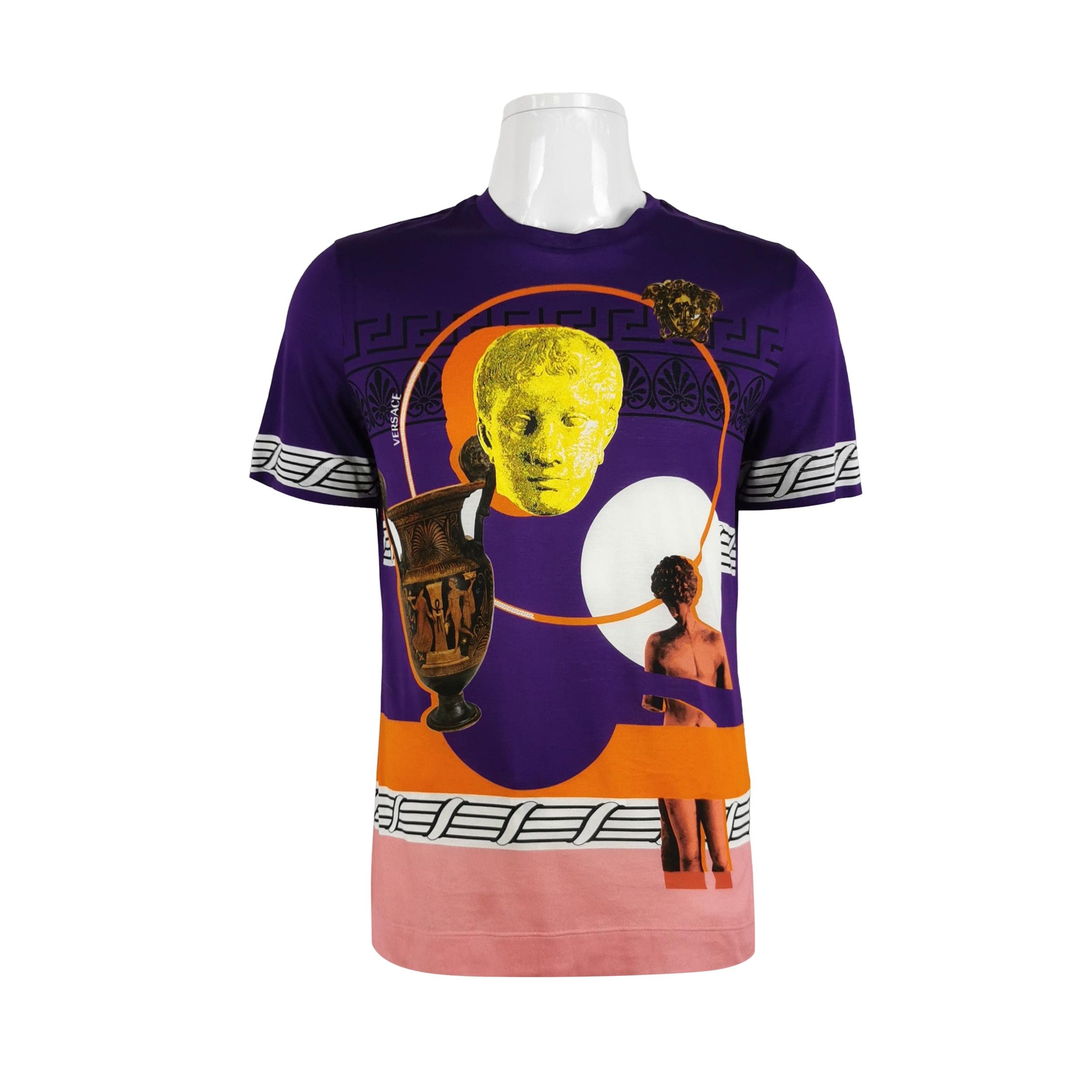 Versace Versace Limited Edition Statues Print T-Shirt M Size US M / EU 48-50 / 2 - 1 Thumbnail