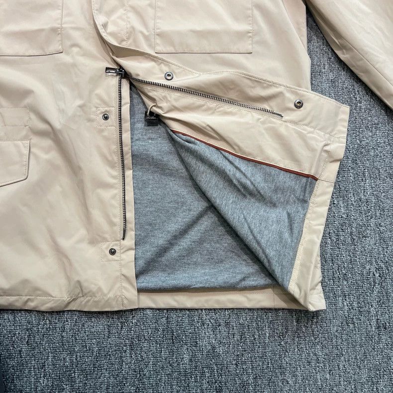 Loro Piana Loro Piana Sabei-colored traveler's jacket 2504-Nextarrow Size L / US 10 / IT 46 - 3 Thumbnail