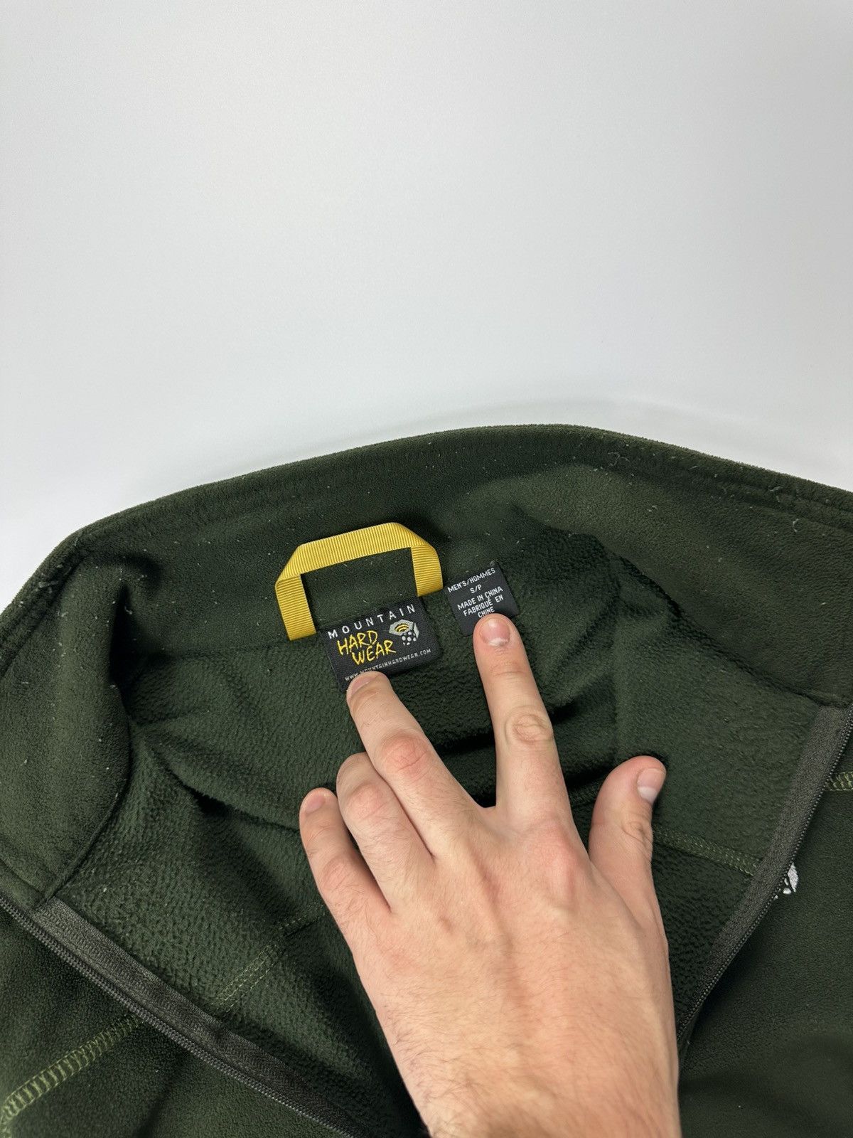 Mountain Hardwear Mountain Hardwear Fleece 1/4 Zip Logo Green Size US S / EU 44-46 / 1 - 7 Thumbnail