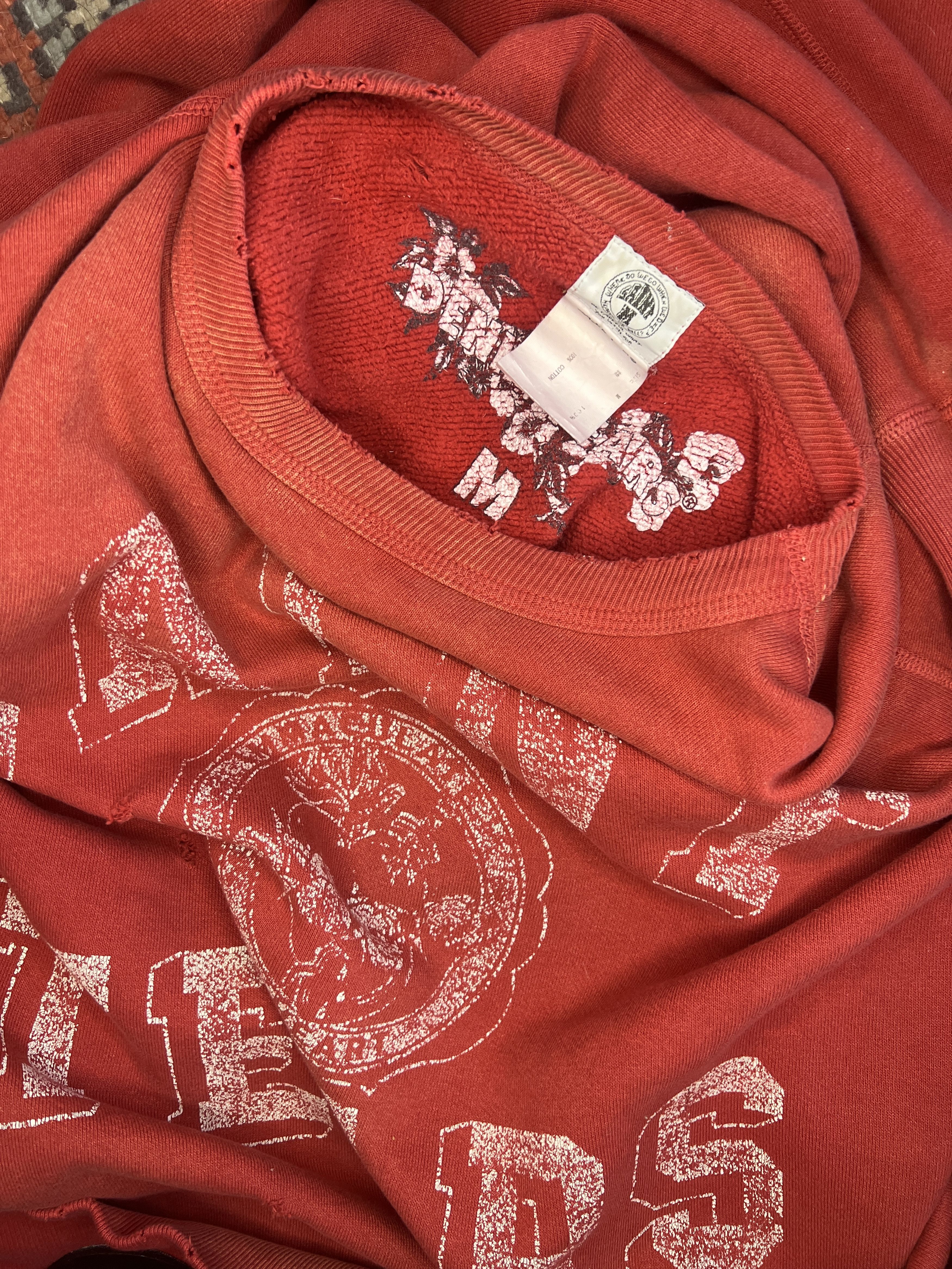 DENIM TEARS × Saint Michael Saint Tears Sweatshirt Size US M / EU 48-50 / 2 - 4 Thumbnail