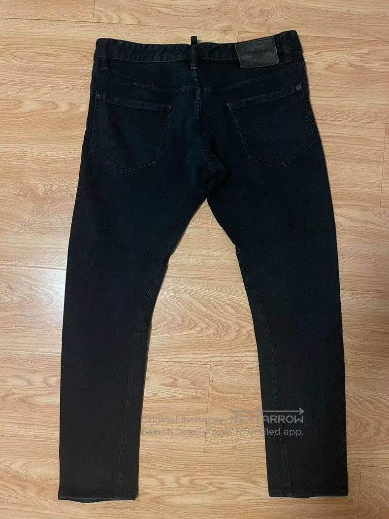 Dsquared2 DSquared2 Black Elastic Casual Pants. Size US 32 / EU 48 - 2 Thumbnail