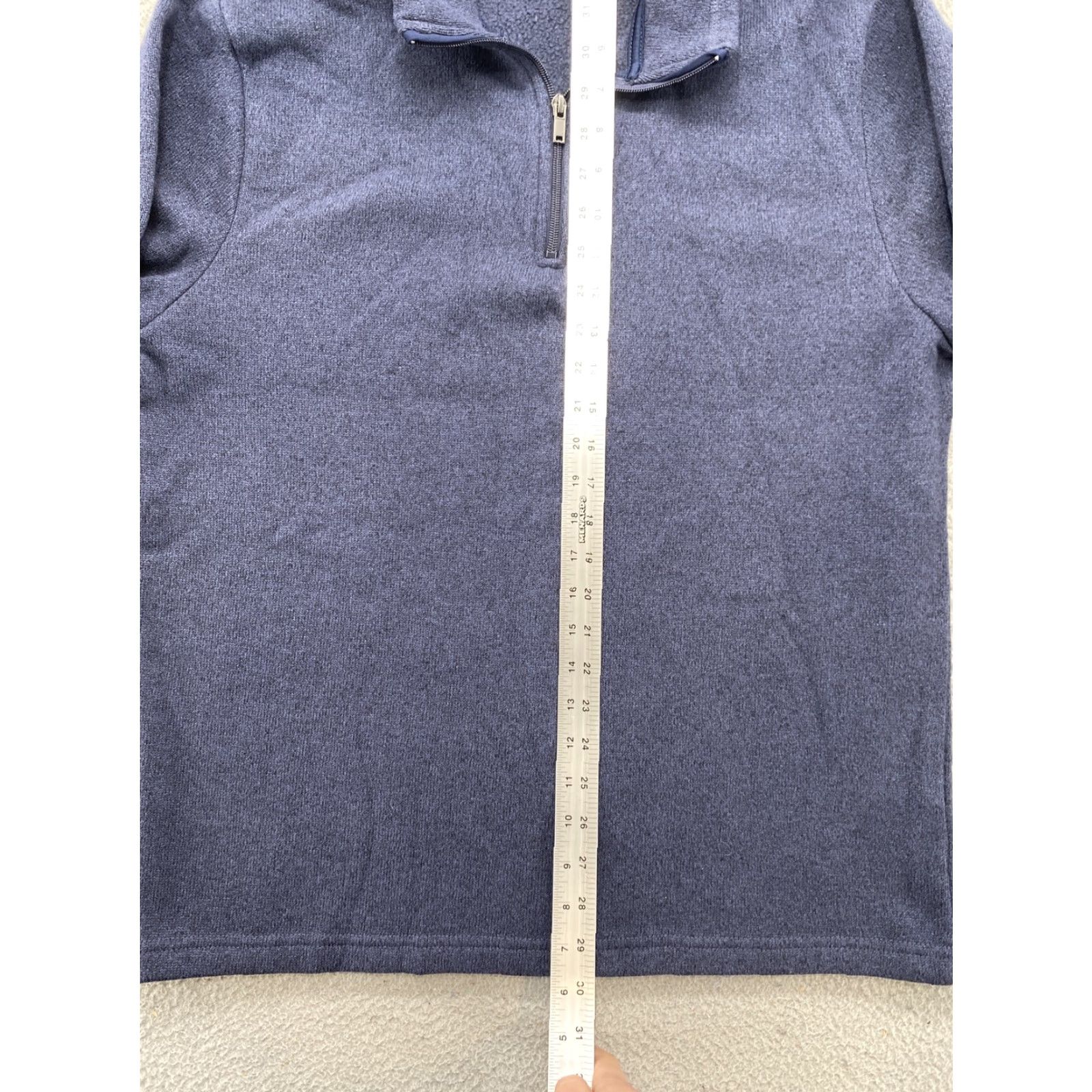 Old Navy Old Navy Mens Blue 1/4 Zip Fleece Sweater Jacket XL Size US XL / EU 56 / 4 - 5 Thumbnail