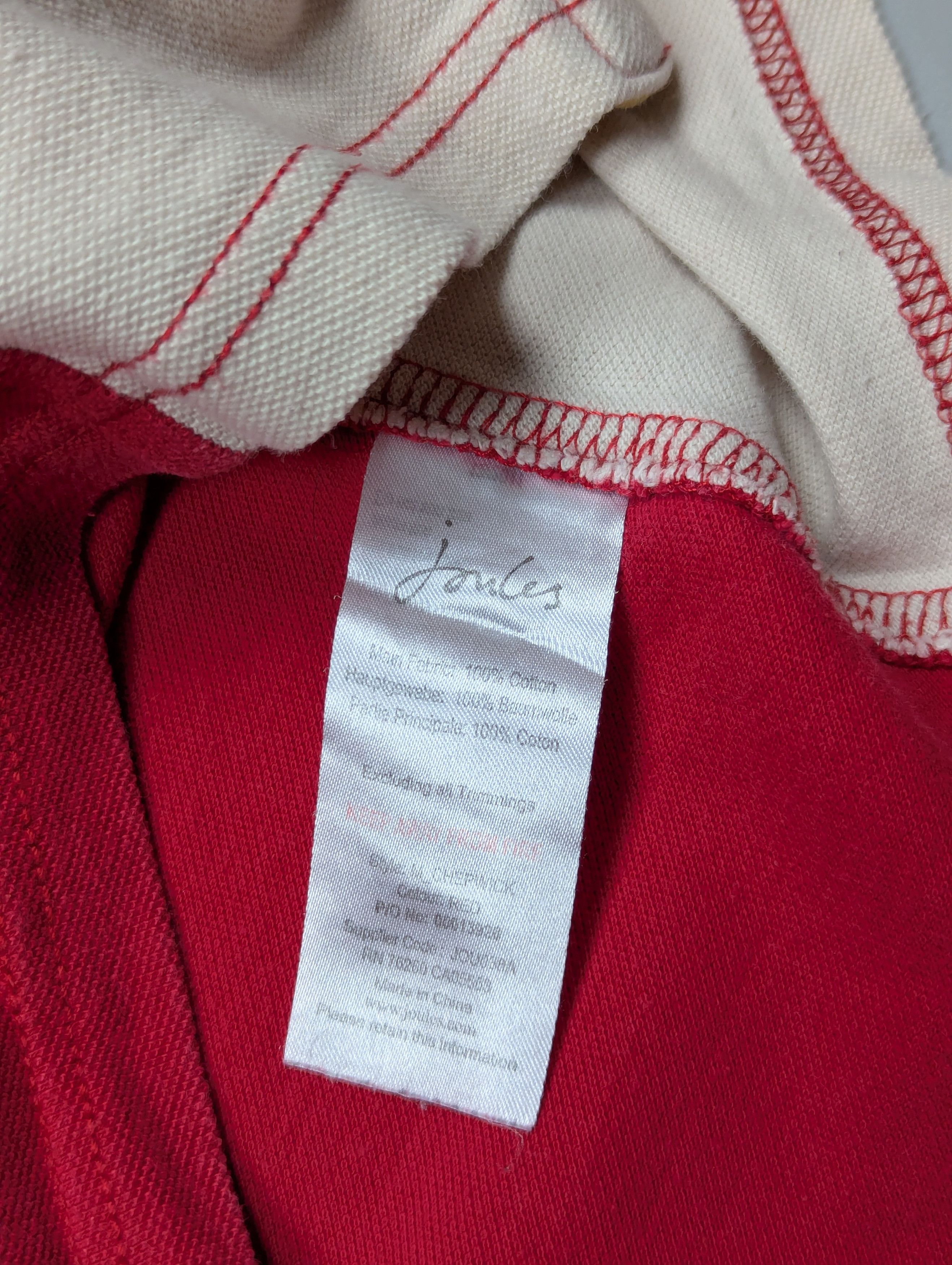 Designer Tom Joule Red Elephant Polo Tournament Cotton Polo Shirt XXL Size US XXL / EU 58 / 5 - 9 Thumbnail