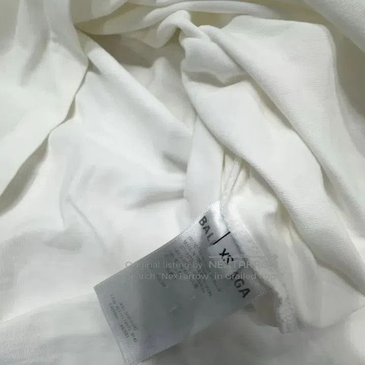 Balenciaga Balenciaga Logo White Short Sleeve T. Size US XS / EU 42 / 0 - 1 Thumbnail