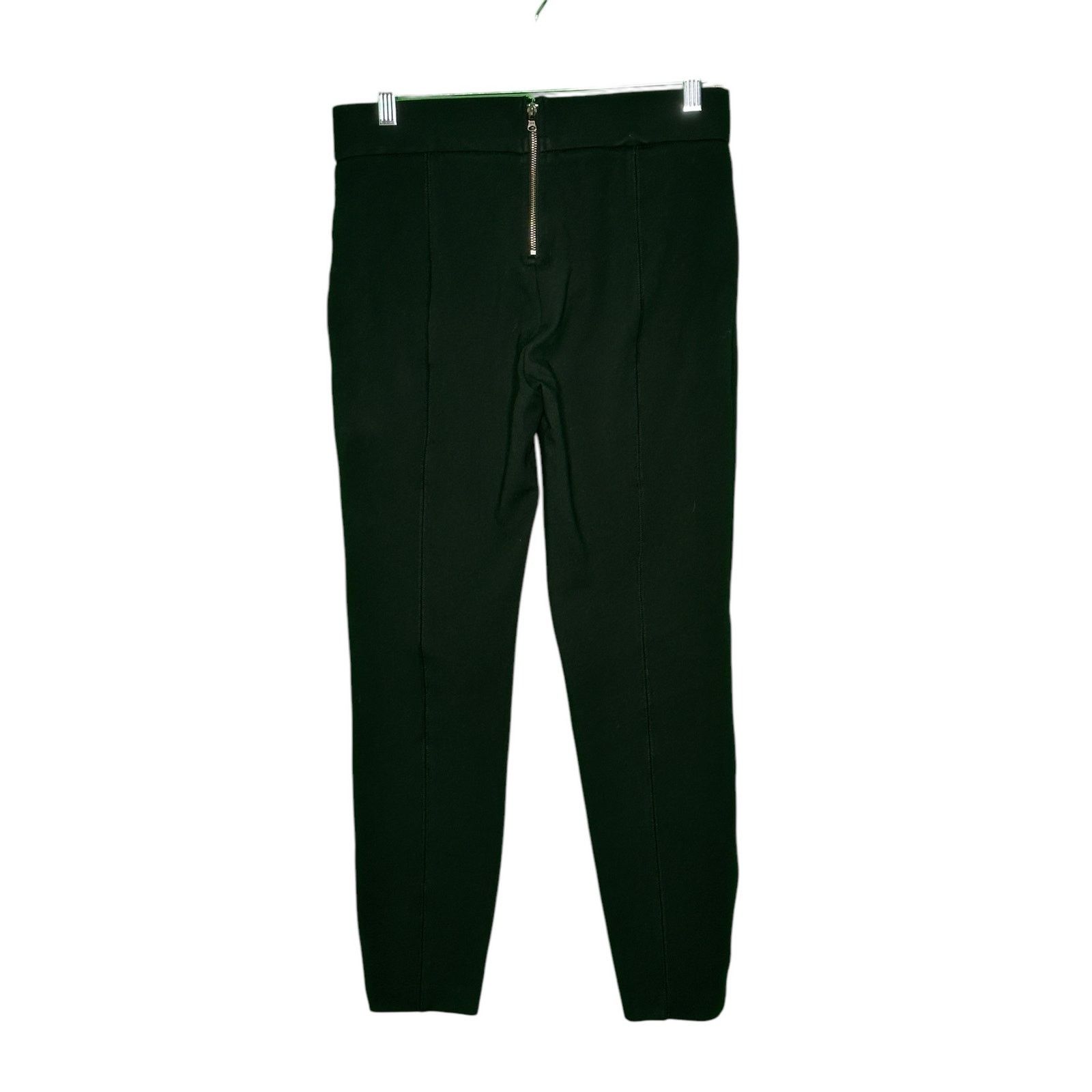 J.Crew J.Crew black Any Day back zipper crop pants size MP Size 30" / US 8 / IT 44 - 2 Thumbnail