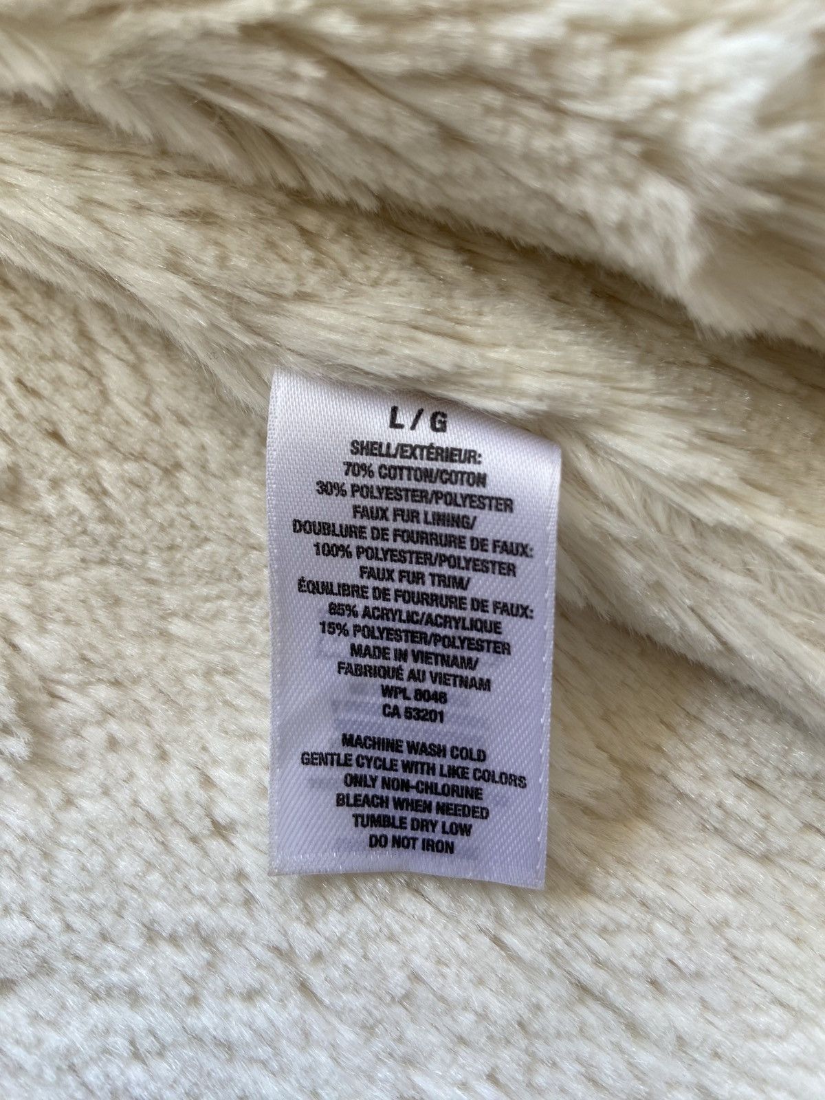 Japanese Brand 2000s Aeropostale - Fur Hoodie Apocalypse Style Jacket Size US S / EU 44-46 / 1 - 8 Thumbnail