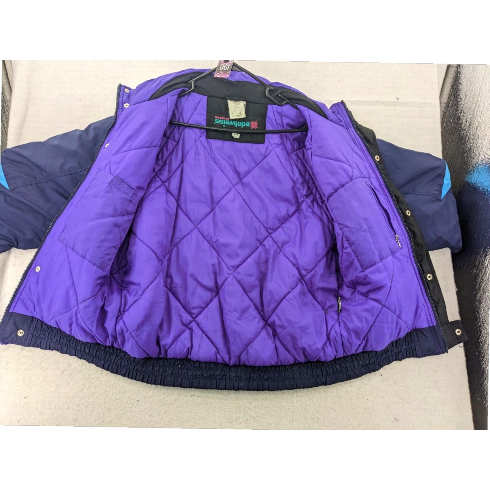 Vintage Premium Vintage Edelweiss Mens Large 80s Ski Winter Coat Authentic Retro Warm Outerwear Size US L / EU 52-54 / 3 - 3 Thumbnail