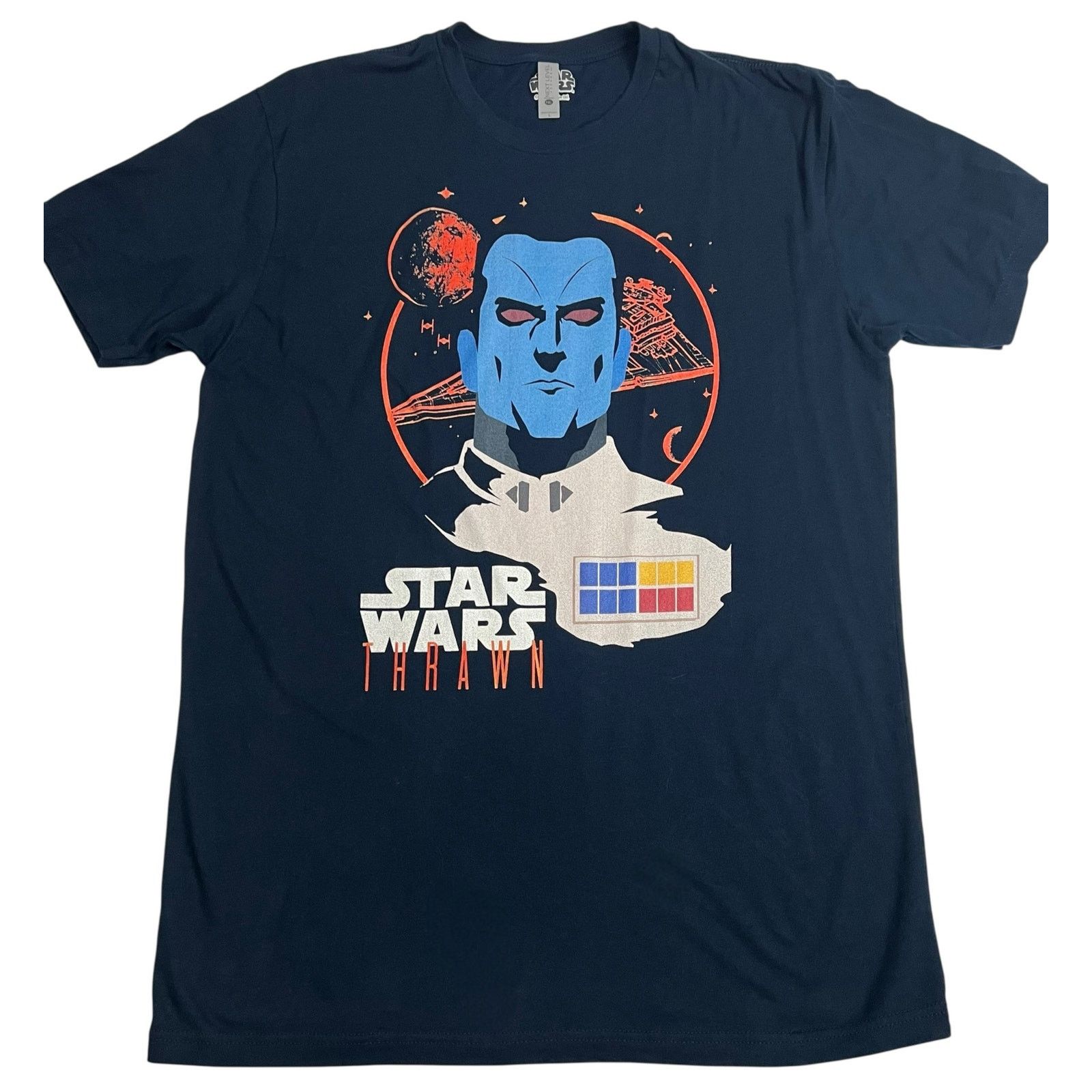 Star Wars Star Wars Grand Admiral Thrawn T-Shirt Men’s Large Navy Blue Size US L / EU 52-54 / 3 - 8 Thumbnail