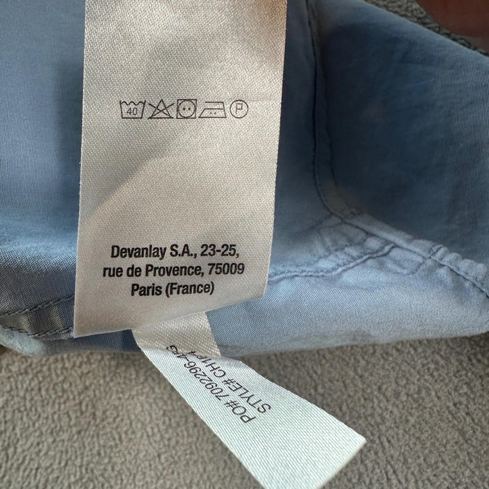 Lacoste Lacoste Button Down Shirt Mens 44 Slim Fit Light Blue Size US L / EU 52-54 / 3 - 7 Thumbnail