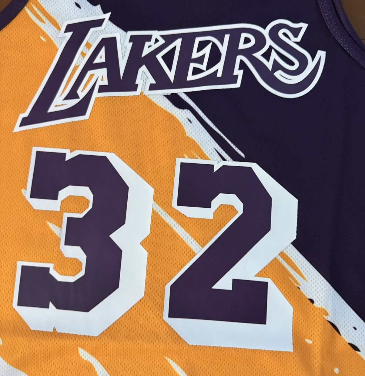 Mitchell & Ness Mitchell & Ness Magic Johnson LA Lakers Jersey Size US L / EU 52-54 / 3 - 2 Thumbnail