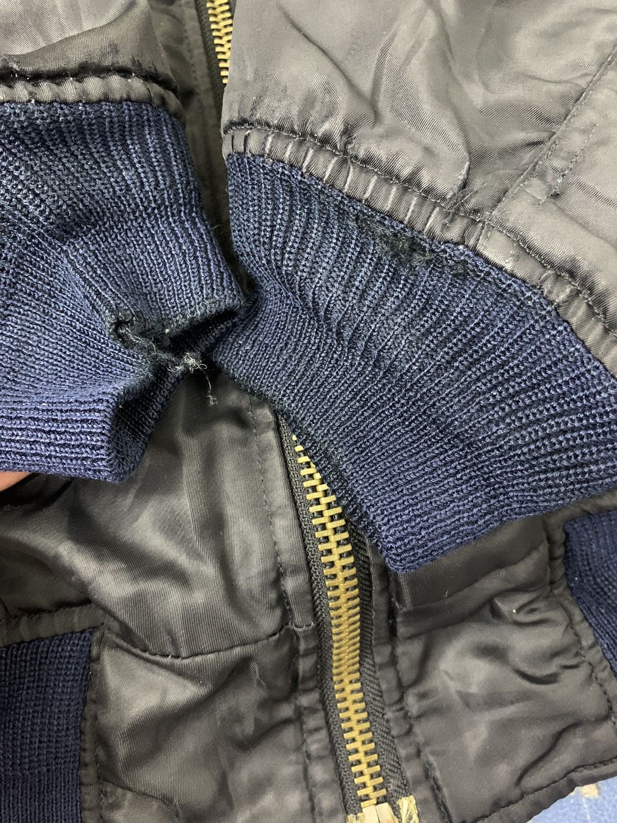 Japanese Brand Vintage Mens BATSU Japanese Brand Flight Jacket Size US XL / EU 56 / 4 - 11 Thumbnail