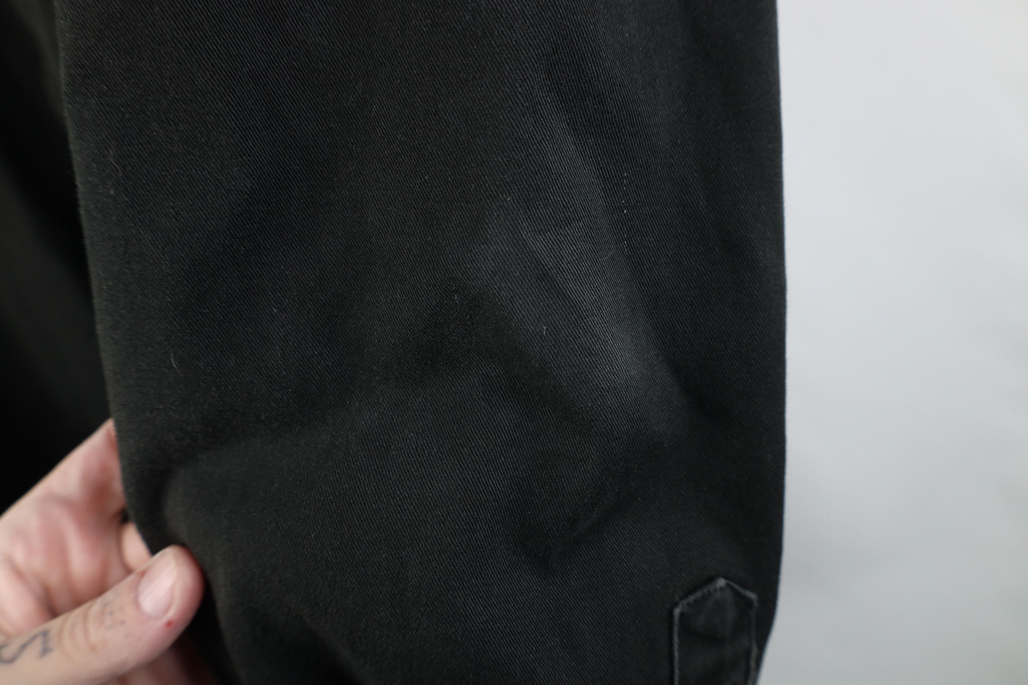 Vintage Vintage 90s Streetwear Western Denim Button Shirt Black Size US XL / EU 56 / 4 - 7 Thumbnail