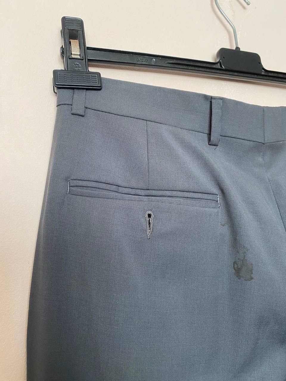 Giorgio Armani Vintage Giorgio Armani Suit Grey Wool Size 46R - 21 Thumbnail