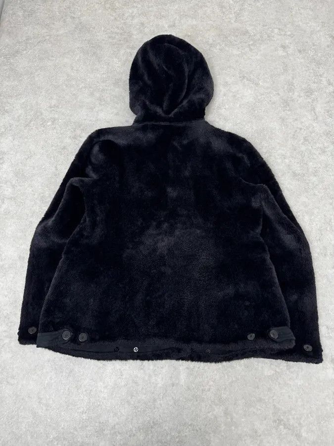 Emporio Armani 1990s Emporio Armani Black Reversible Faux Fur Coat Size XS / US 0-2 / IT 36-38 - 5 Thumbnail