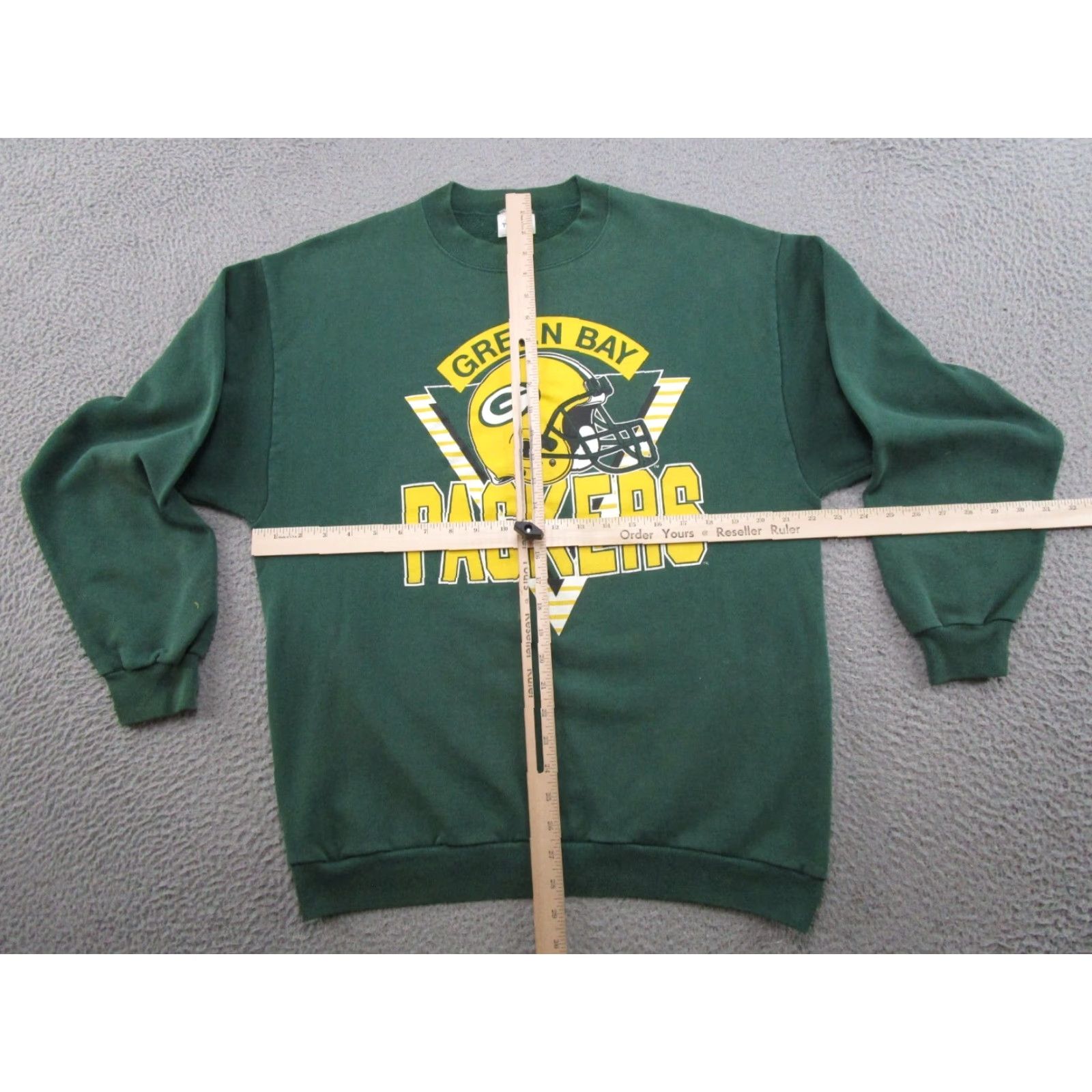 TEE JAYS VINTAGE Green Bay Packers Pullover Crewneck Sweatshirt Mens XL Green 90s Sports Football Tee Jays Mens XL Size US XL / EU 56 / 4 - 7 Thumbnail