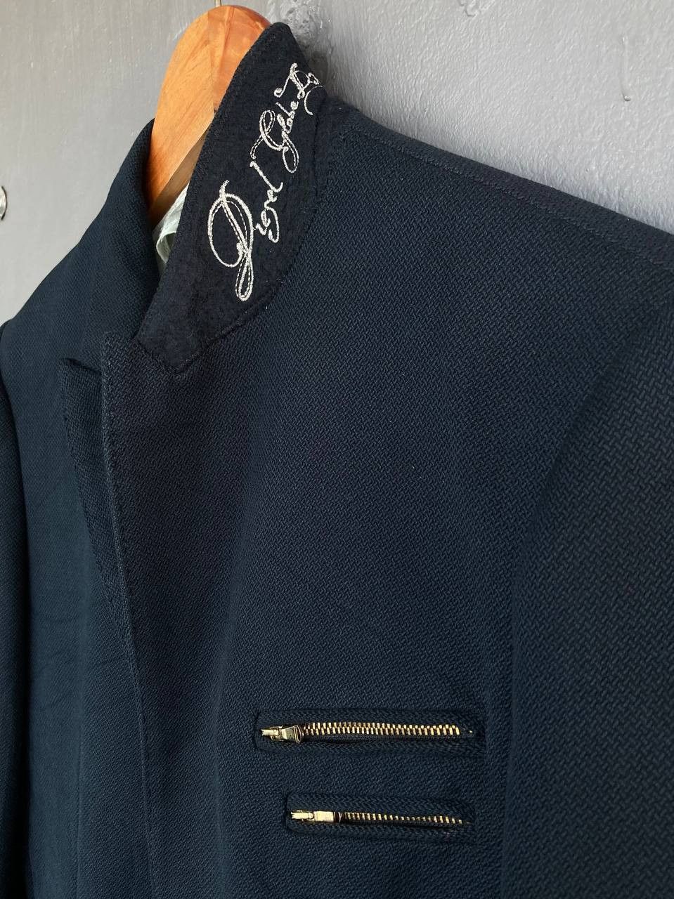 Diesel Vintage Diesel Customized Embroidered Blazer Size US S / EU 44-46 / 1 - 4 Thumbnail