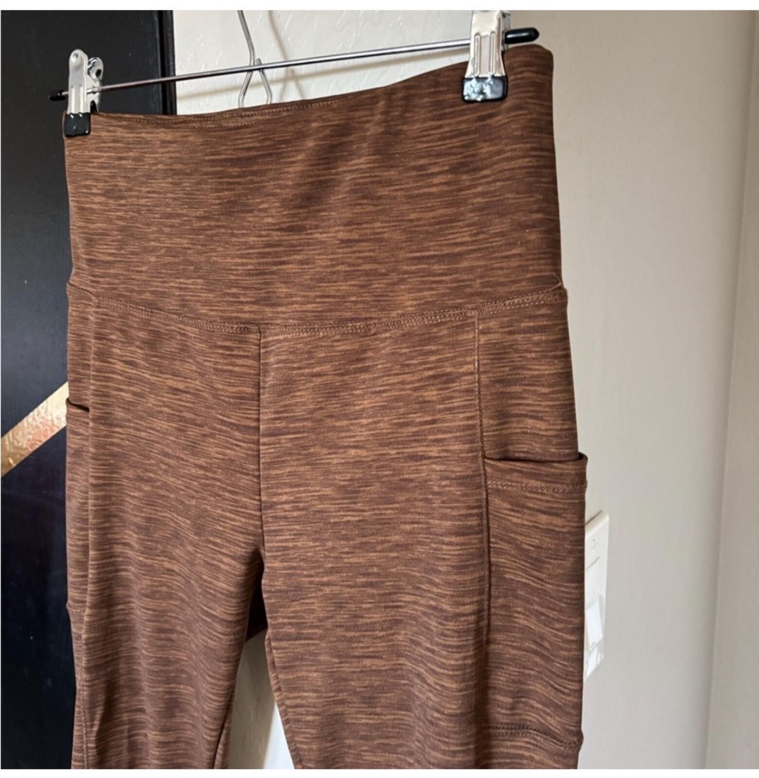 Other Shoactive brown leggings Size 32" / US 10 / IT 46 - 1 Thumbnail