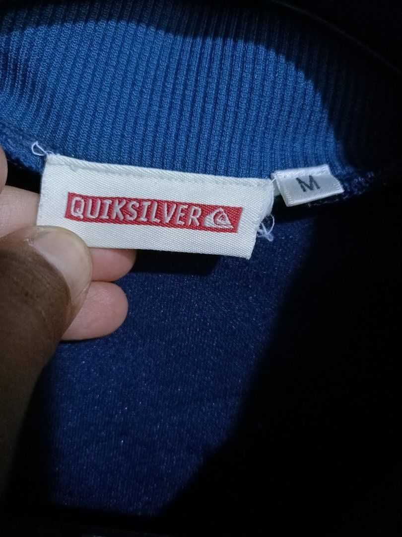 Quiksilver × Vintage Quiksilver y2k tracktop jacket Size US M / EU 48-50 / 2 - 8 Thumbnail