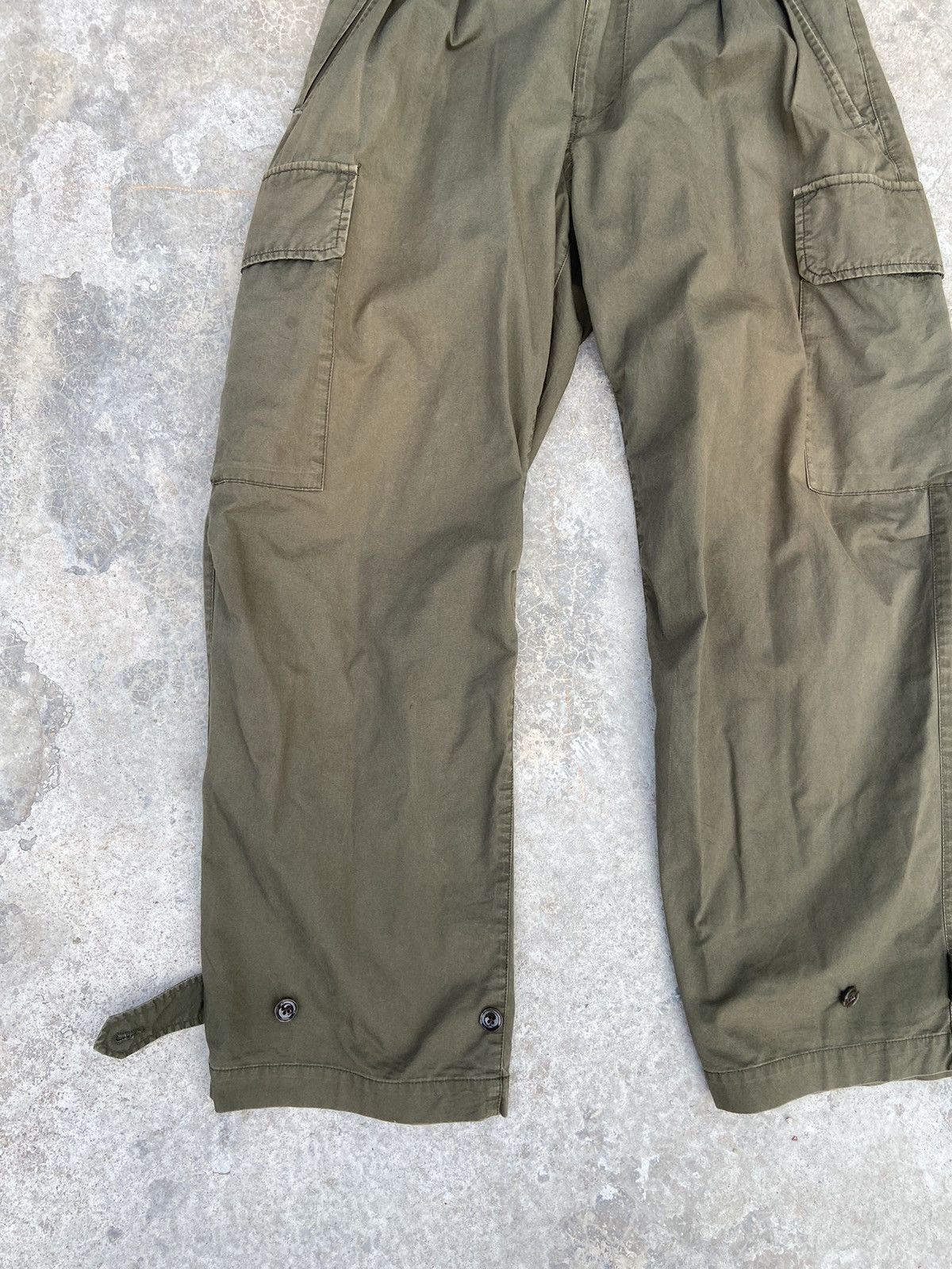 Japanese Brand 🔥 WYM Cargo pants army wide pants lgb beast Size US 31 - 6 Thumbnail