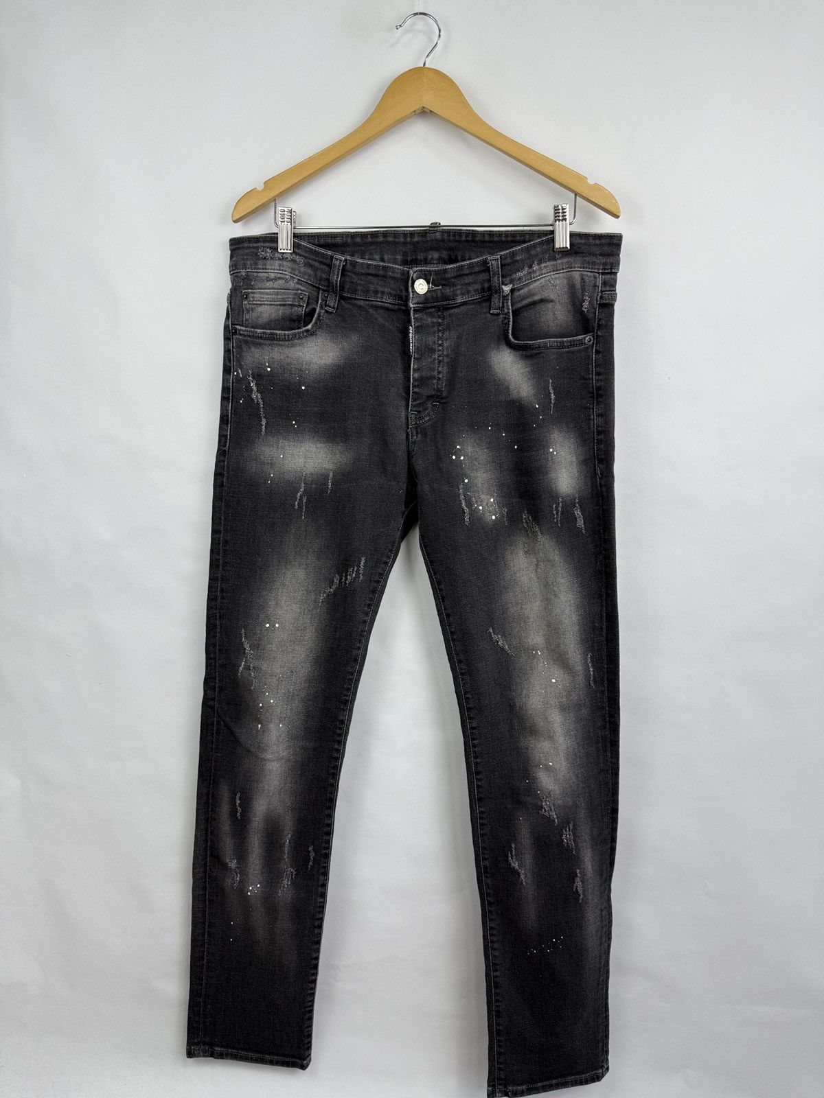 Dsquared2 🇮🇹 Dsquared2 Avant Gard Jeans Made In Italy Y2K Rare Retro Size US 34 / EU 50 - 3 Thumbnail