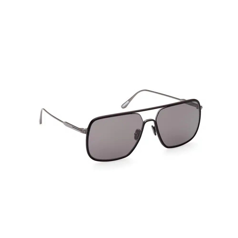 Tom Ford o1sndg1125 FT1015 Size: OS / Cliff-02 Sunglasses in Silver Size ONE SIZE - 7 Thumbnail