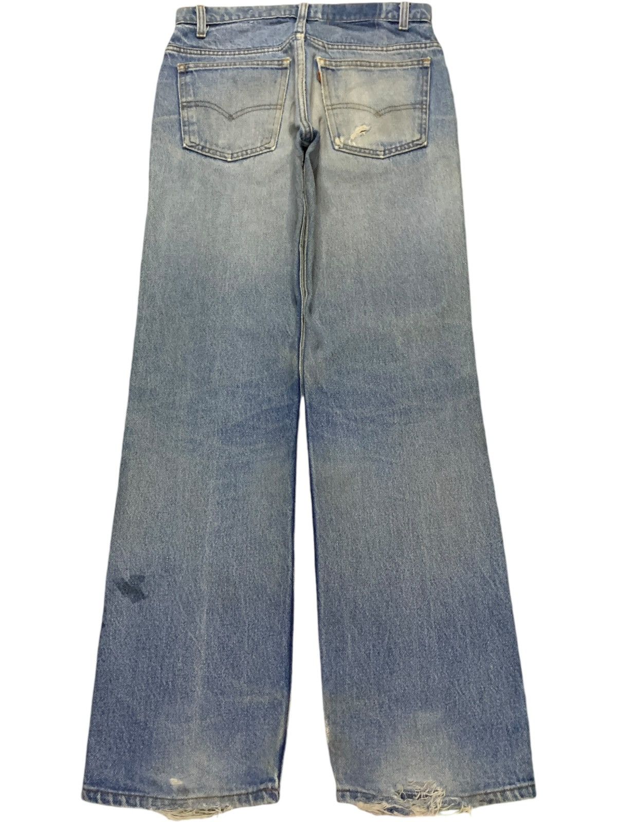 Levi's × Levi's Vintage Clothing Vintage 80s Levis 509 Orange Tab Distressed Mud Wash Jeans Size US 29 - 2 Thumbnail