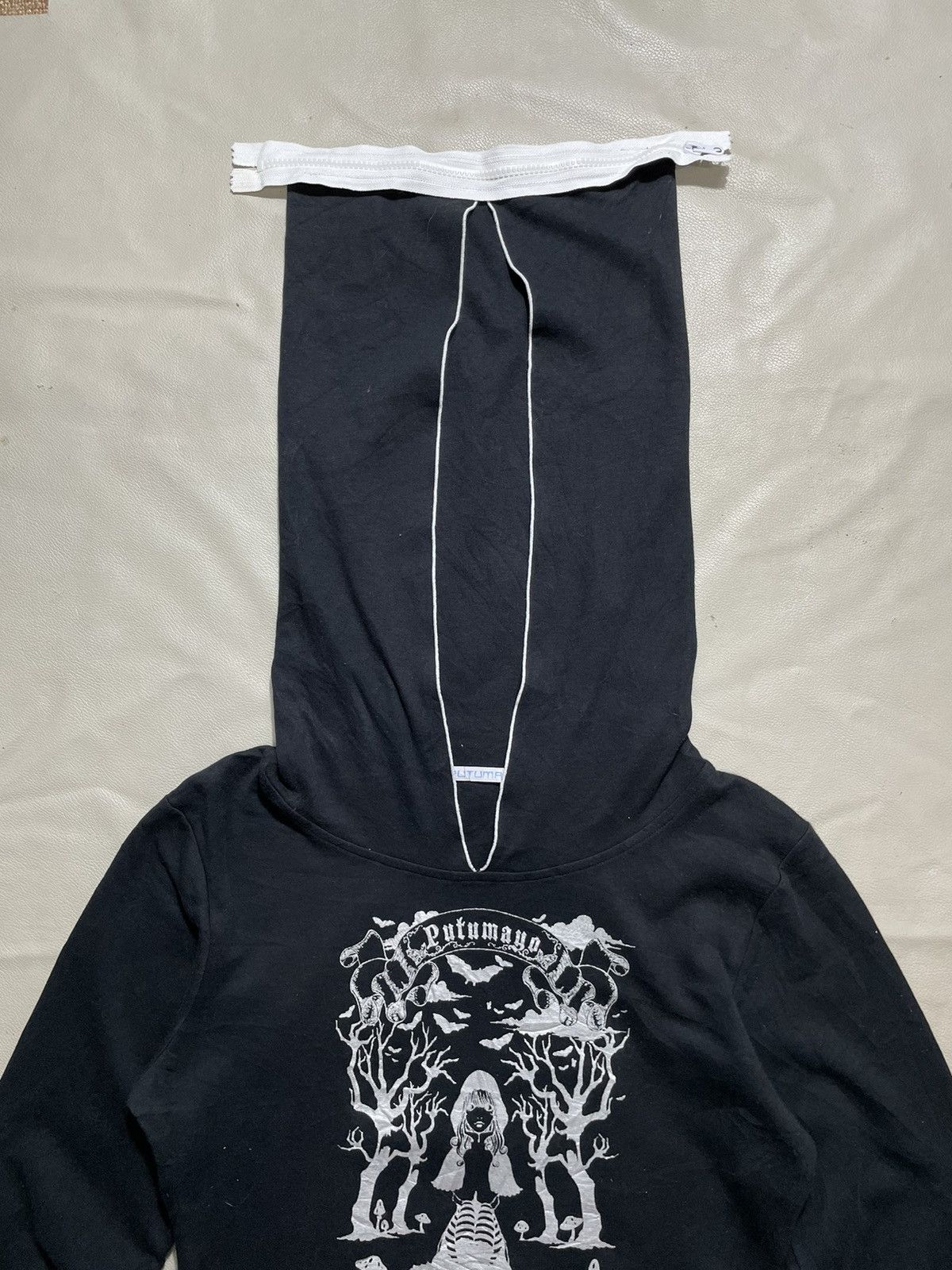 If Six Was Nine Putumayo Gothic Long Hoodie Ghost Japanese Punk Size US M / EU 48-50 / 2 - 2 Thumbnail