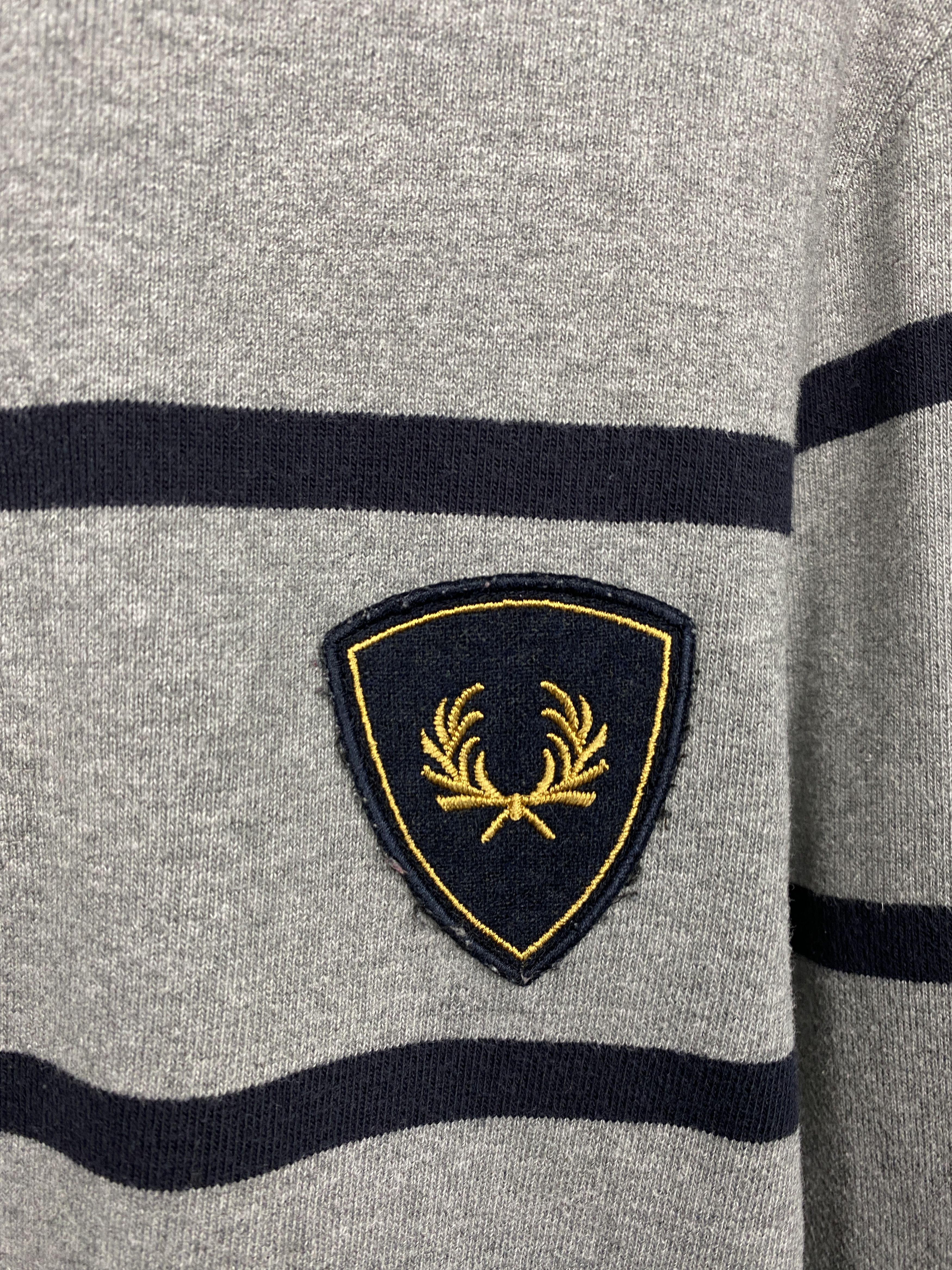 Fred Perry × Vintage Fred Perry Vintage Mens Rugby Long Sleeve Polo Shirt Size US S / EU 44-46 / 1 - 3 Thumbnail