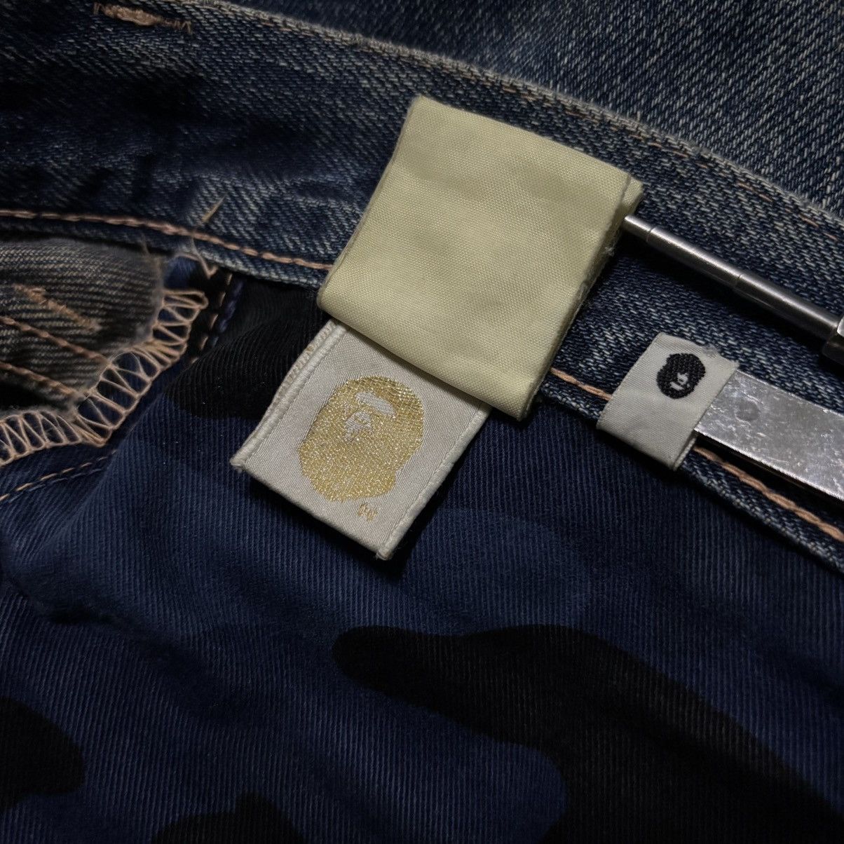 Bape Bape Denim Shorts Size US 32 / EU 48 - 9 Thumbnail