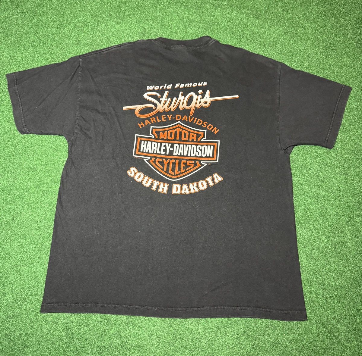 Vintage Y2K Harley Davidson Sturgis Black Hills Rally T Shirt Size US XL / EU 56 / 4 - 4 Thumbnail