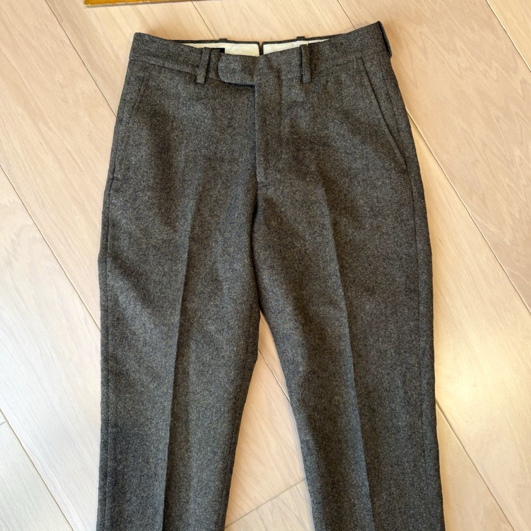Epaulet VINTAGE Epaulet Wool Pants 27 Brown Made in USA Brooklyn NYC Dress Minimalist Size US 27 - 3 Thumbnail